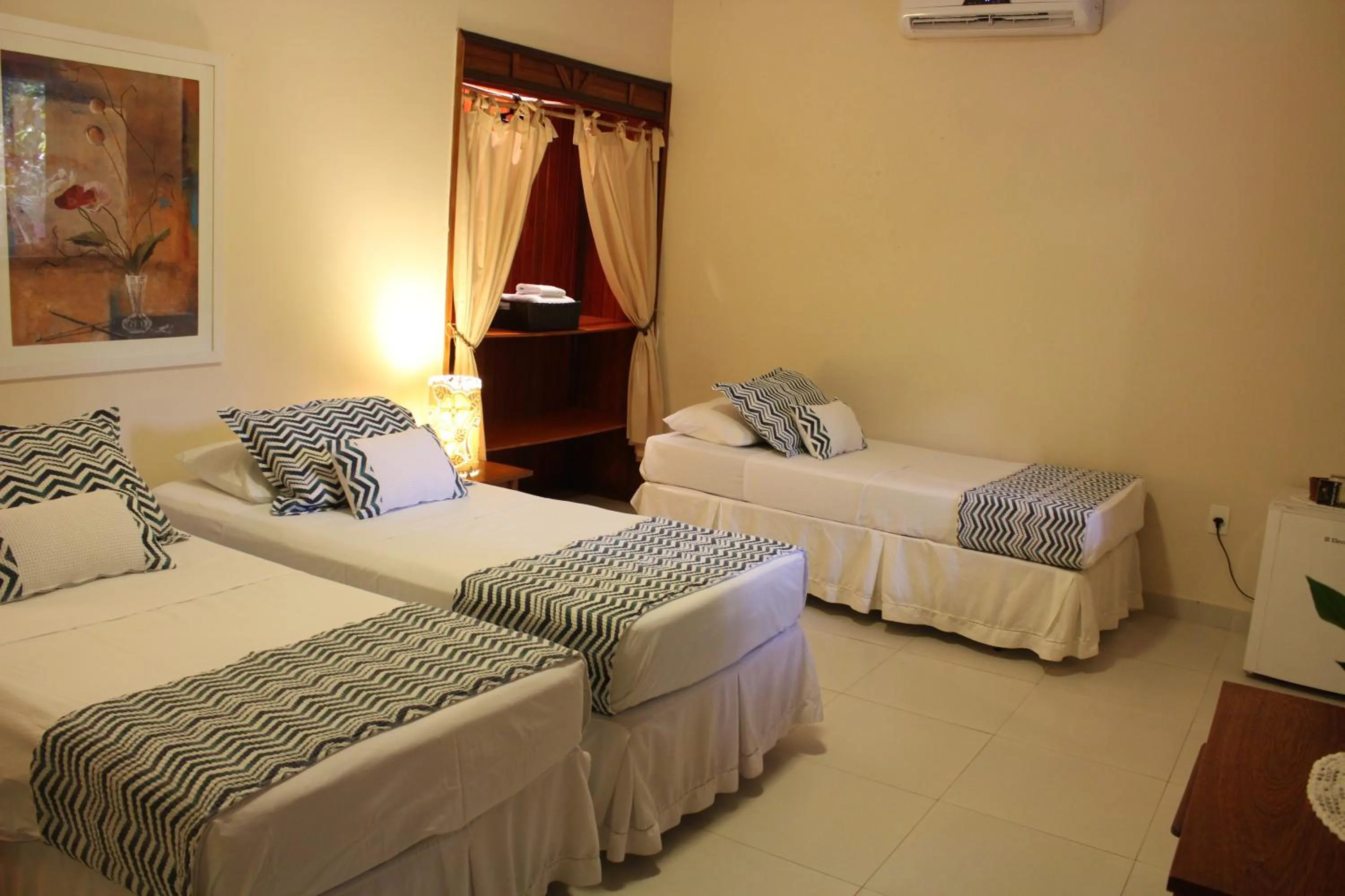 Bed in Amazon Ecopark Jungle Lodge