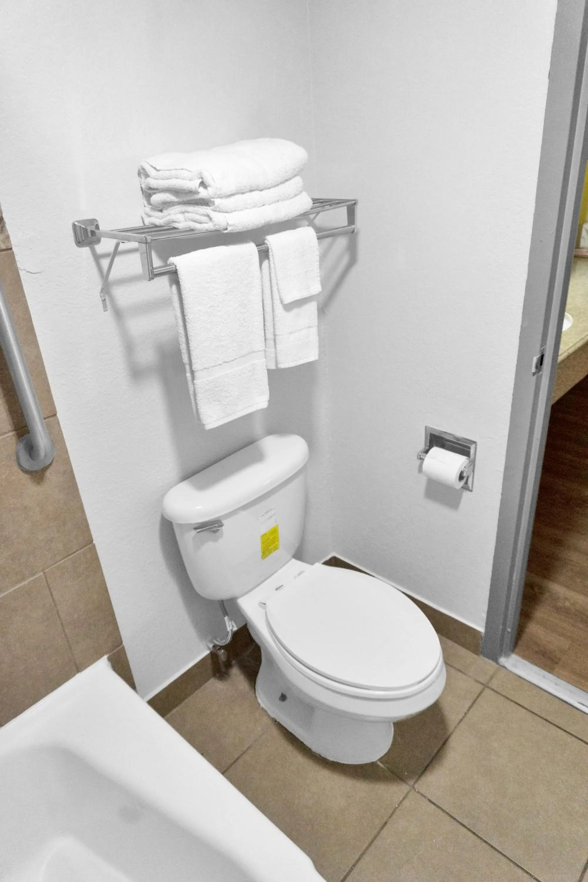 Bathroom in Econo Lodge Carlsbad Caverns Area