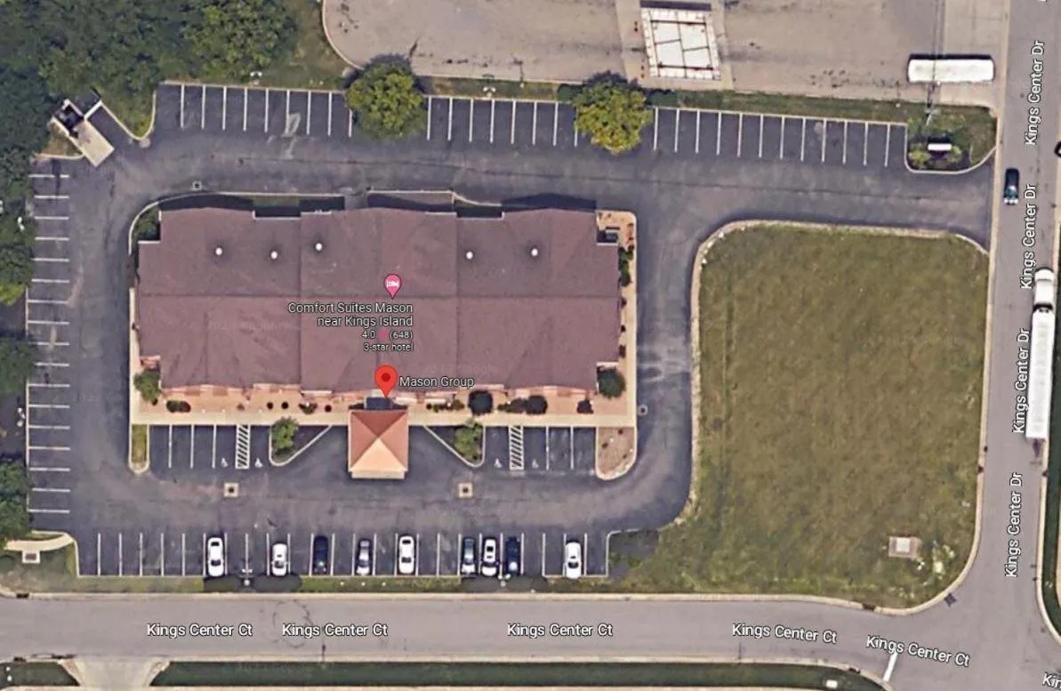 Bird's eye view in Comfort Suites Mason near Kings Island