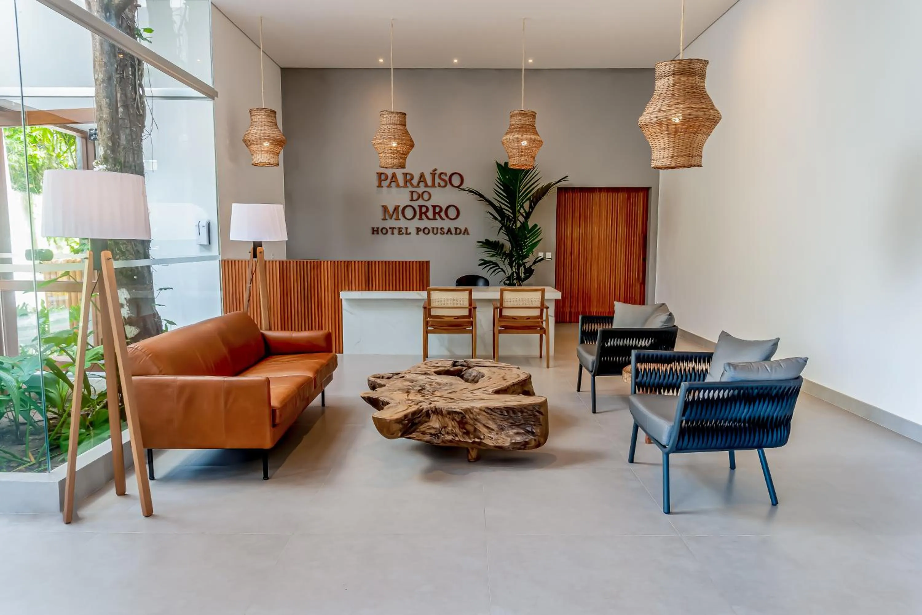 Living room in Hotel Paraiso do Morro