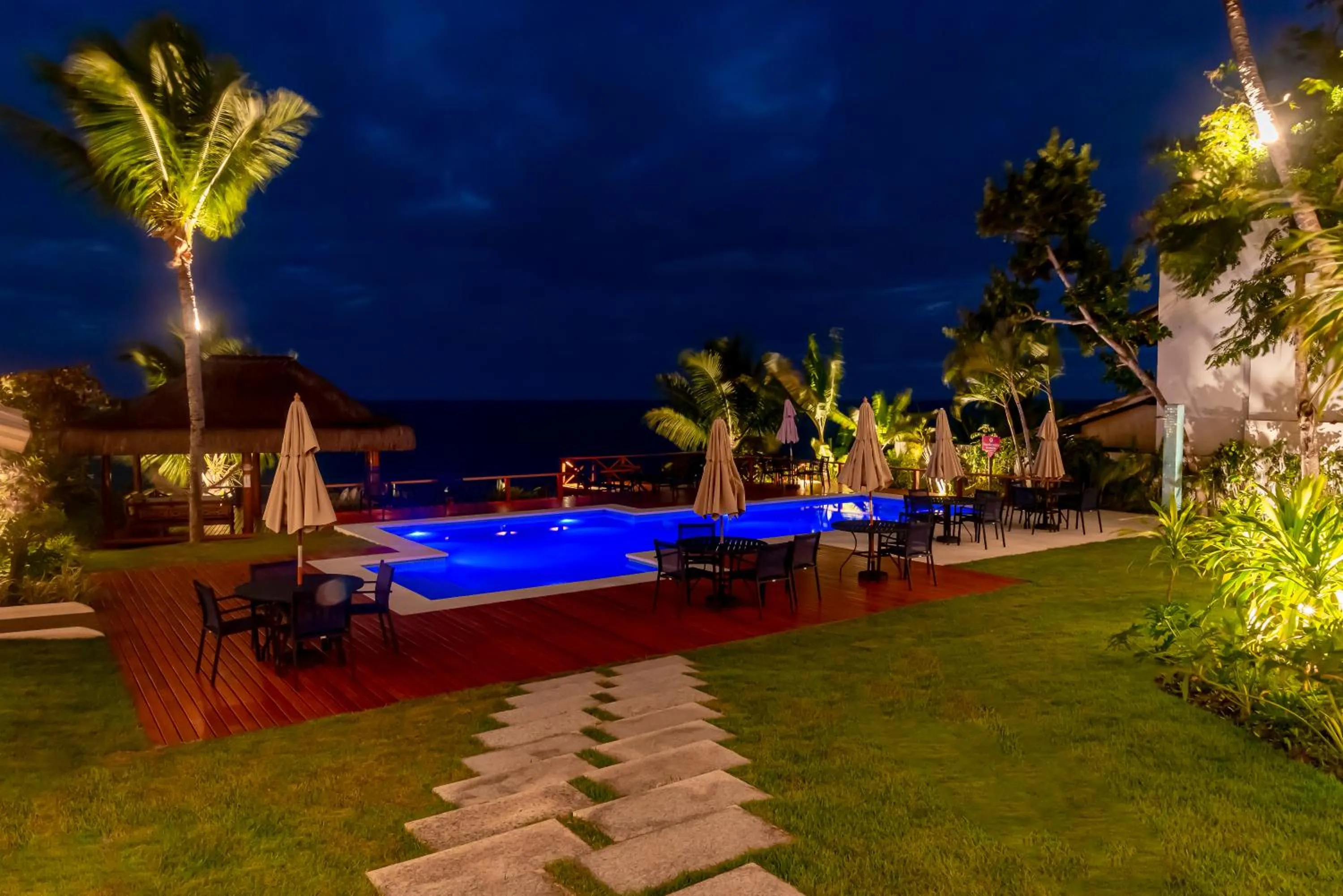 Garden in Hotel Paraiso do Morro