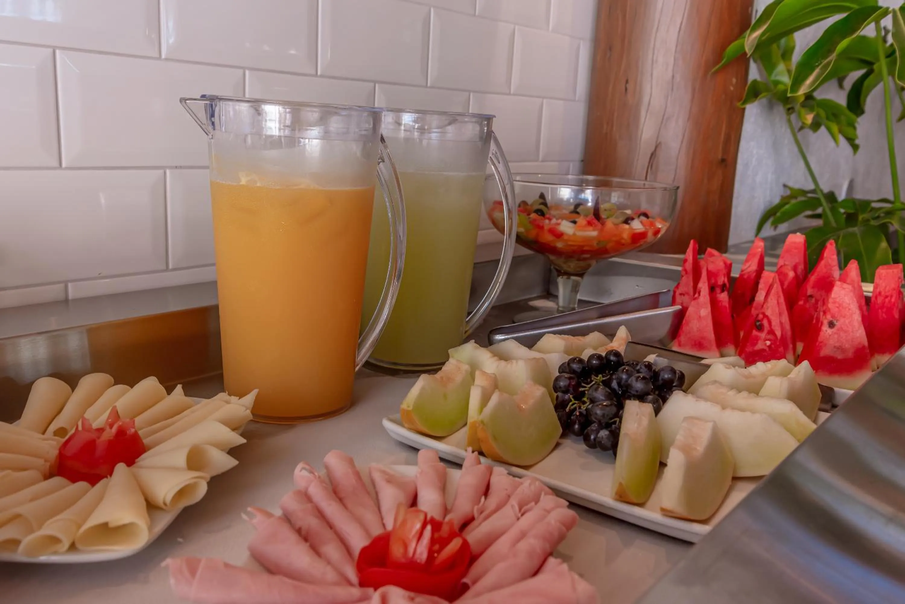 Food and drinks in Hotel Paraiso do Morro