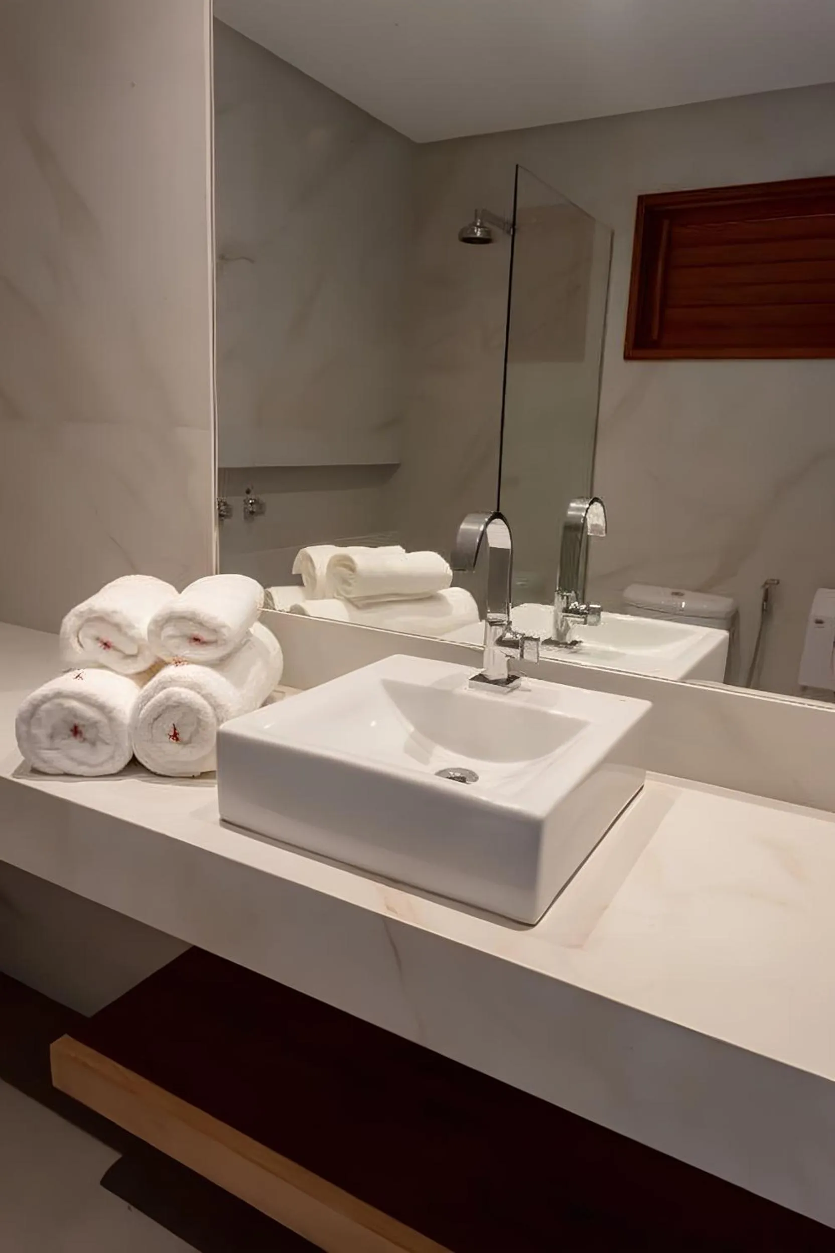 Bed in Hotel Paraiso do Morro