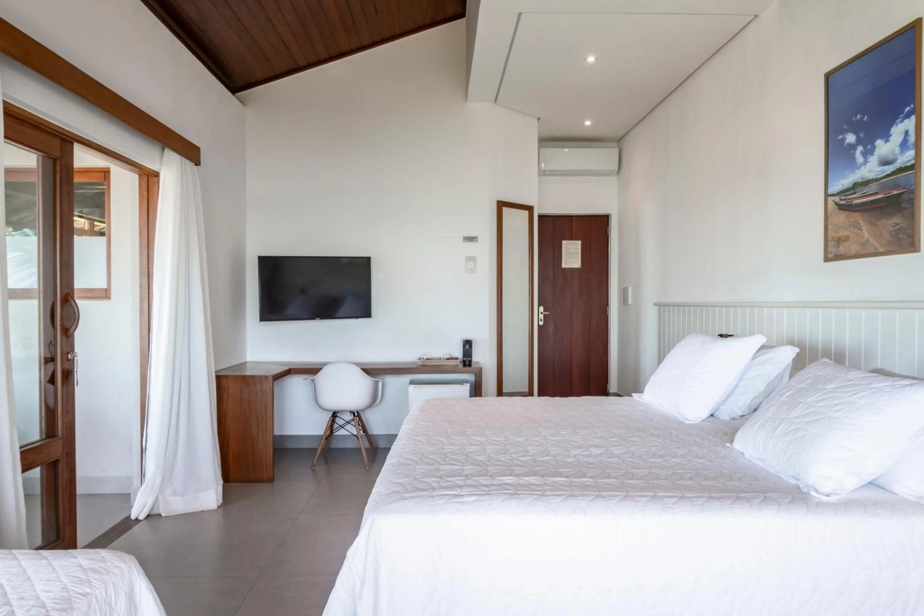 Bedroom, Bed in Hotel Paraiso do Morro