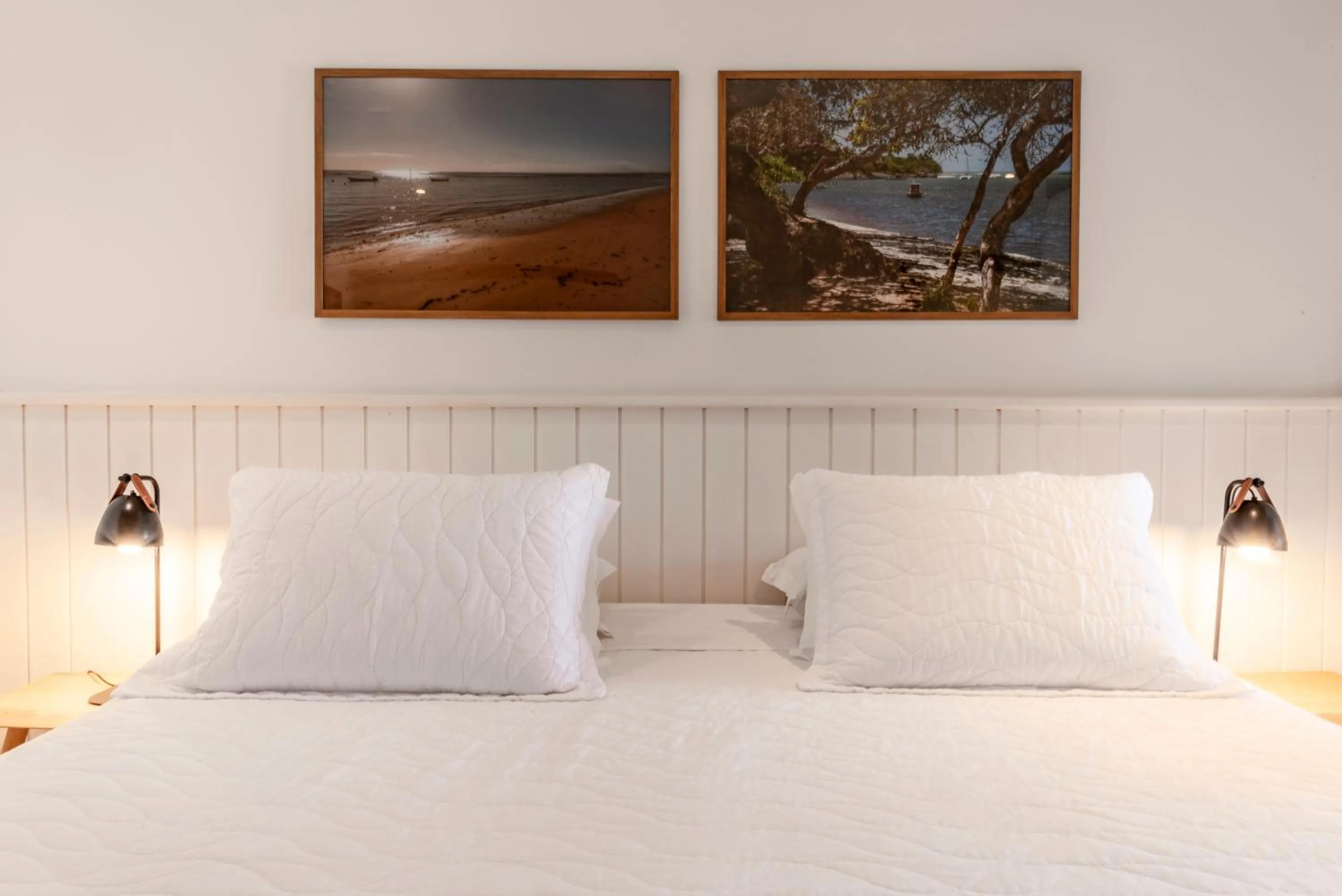 Bed in Hotel Paraiso do Morro