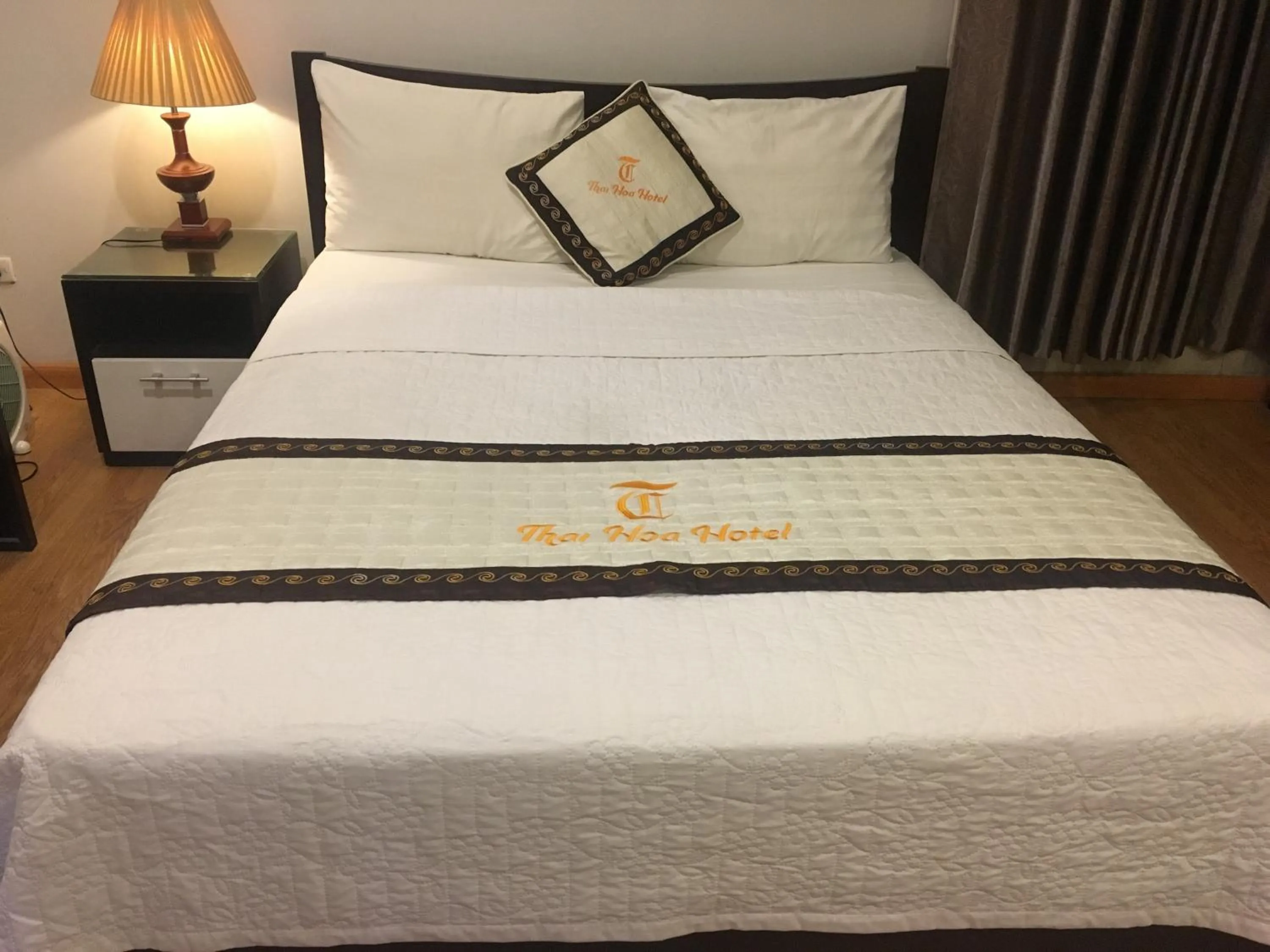 Bed in Thai Hoa Hotel