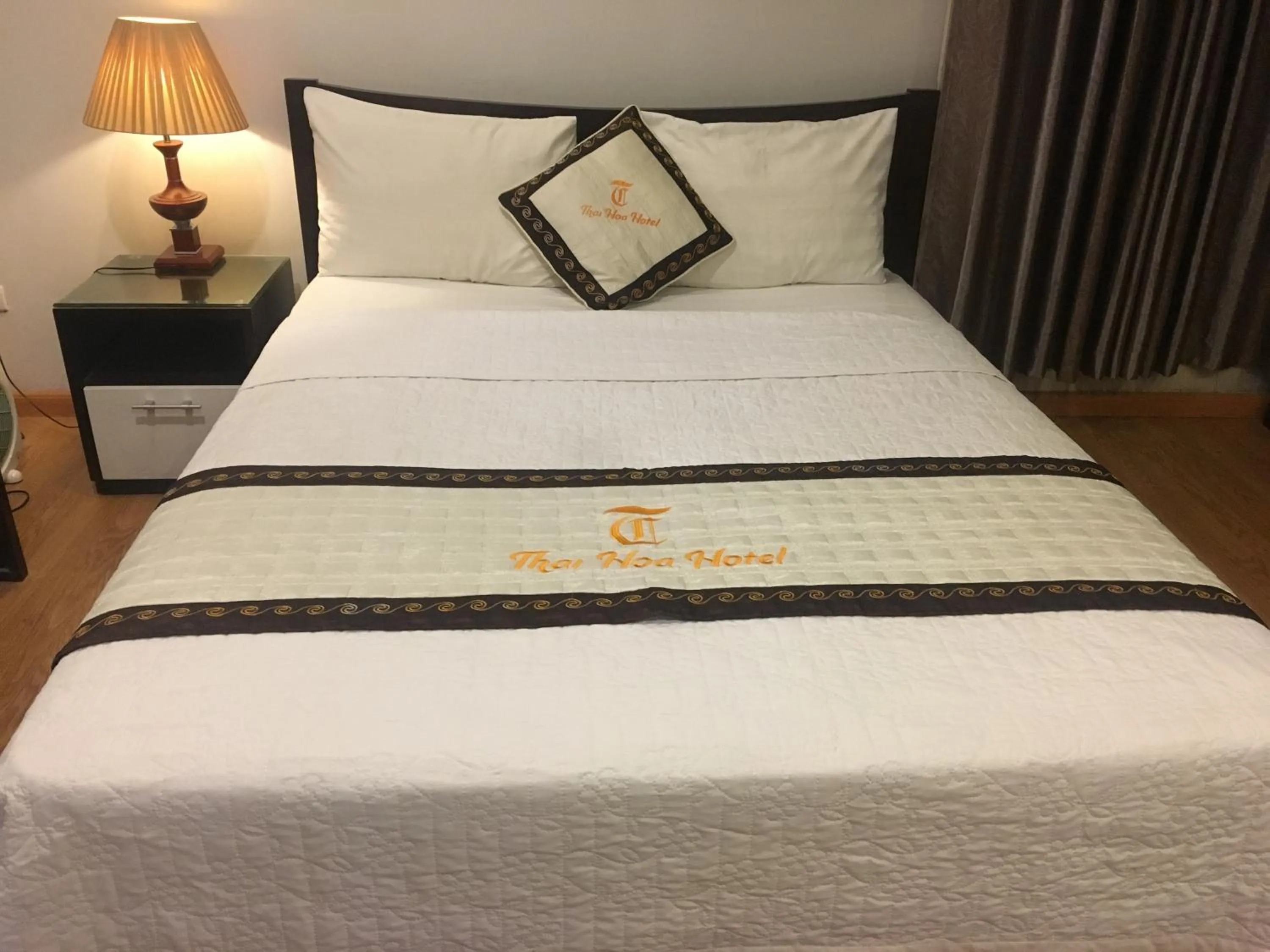 Bed in Thai Hoa Hotel
