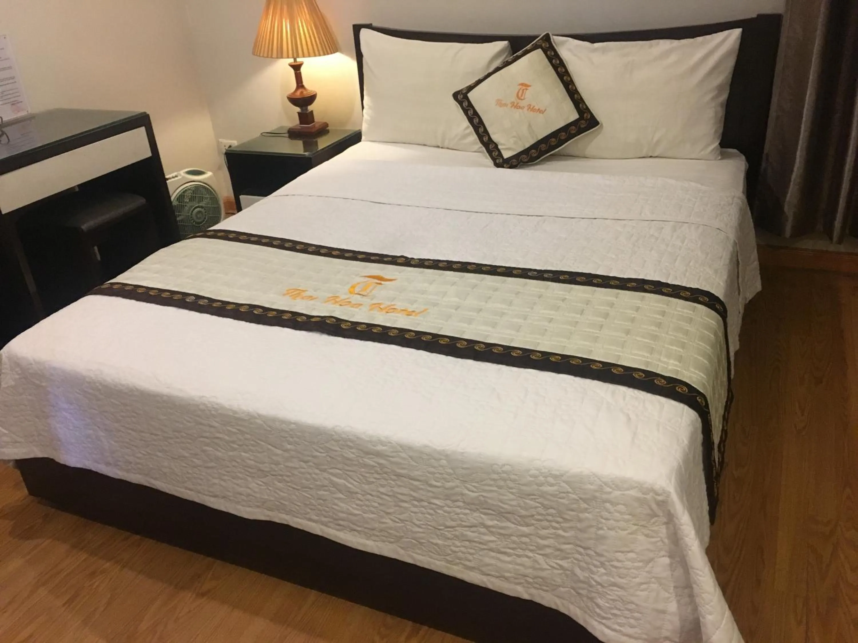 Bed in Thai Hoa Hotel