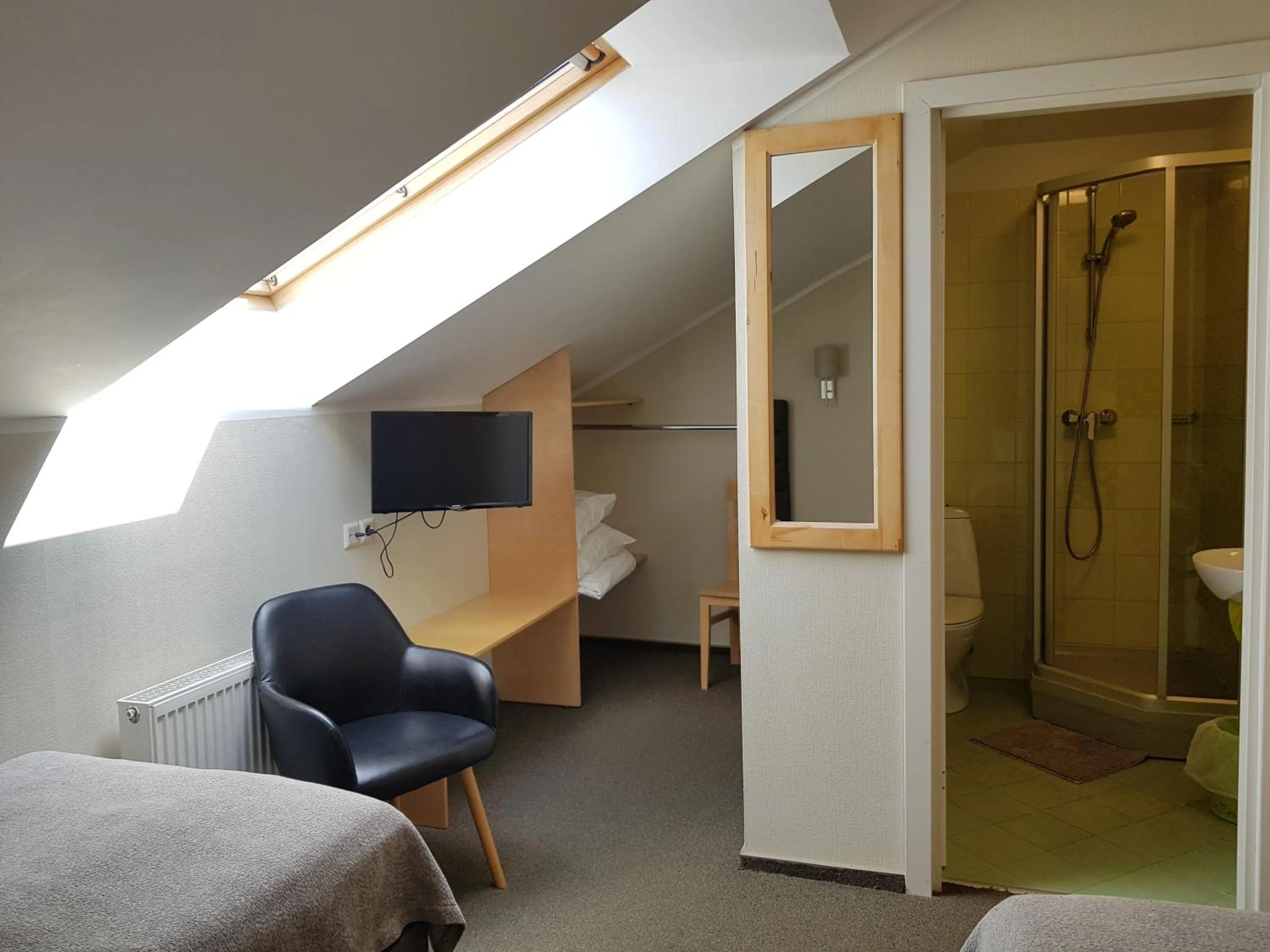 Bathroom, Bed in Spa Hotel Ezeri