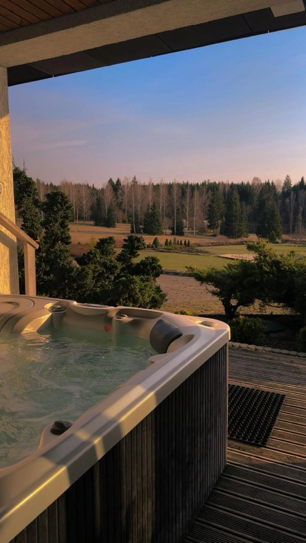 Hot Tub in Spa Hotel Ezeri