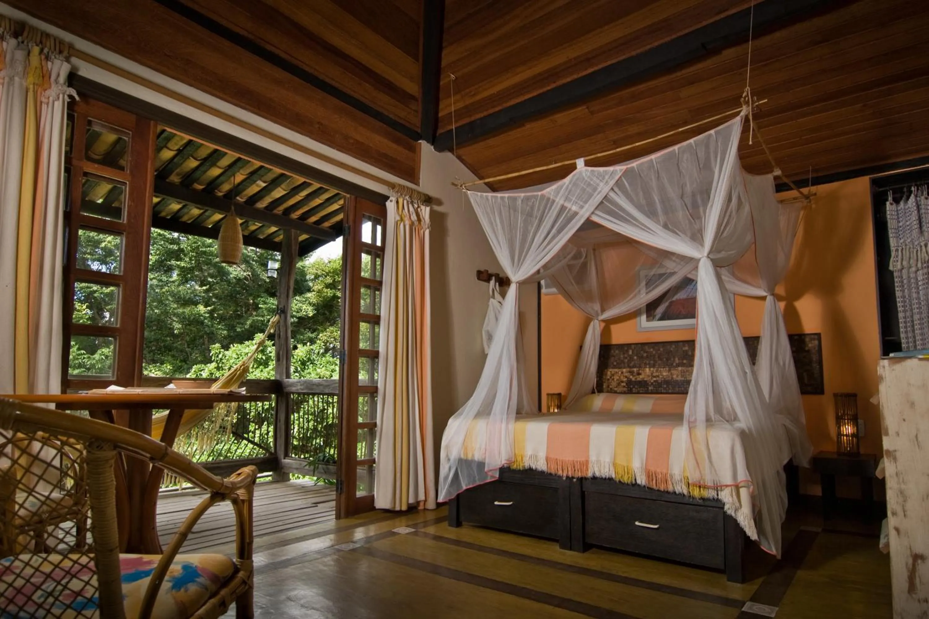 Photo of the whole room in Vilangelim Eco-Pousada