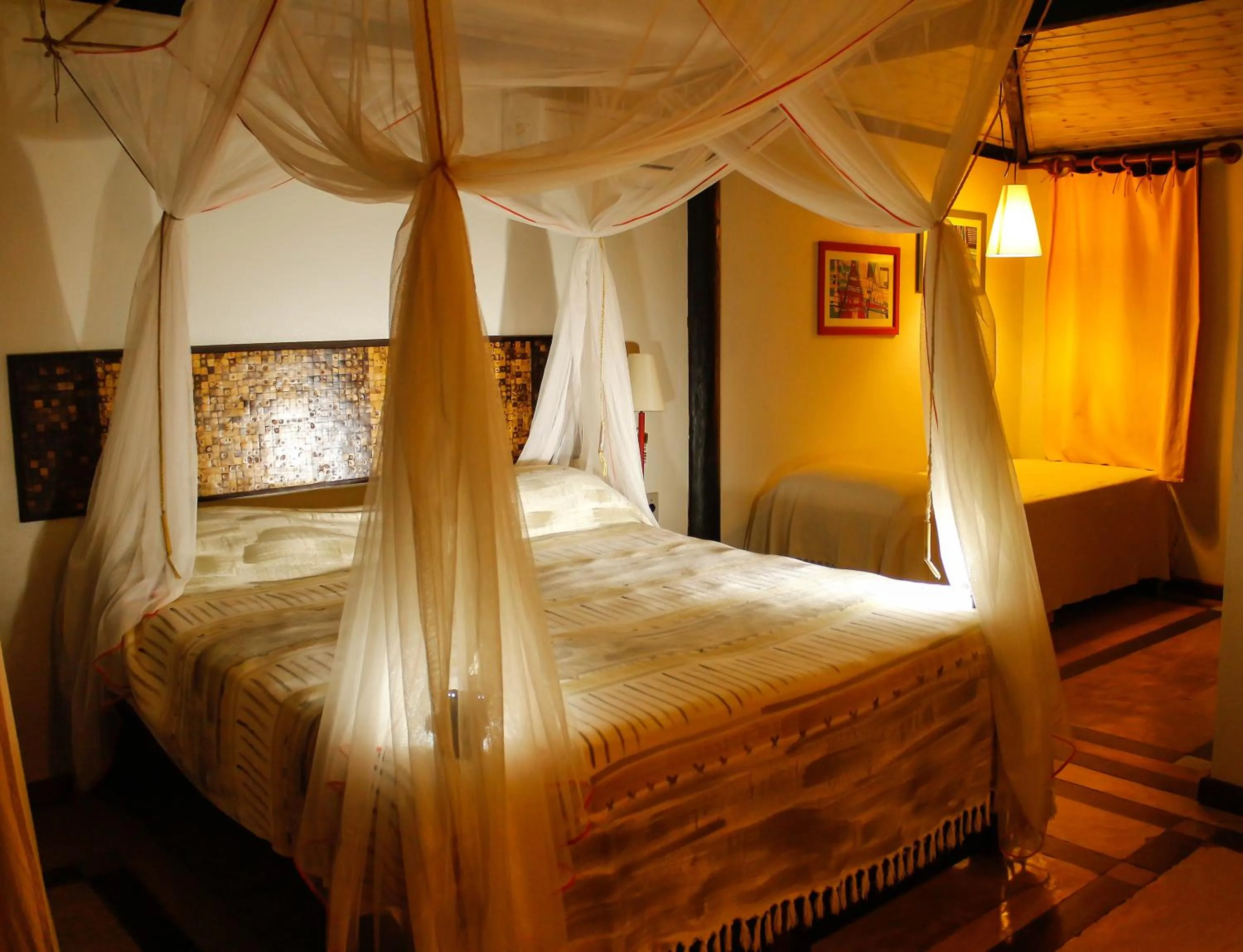 Photo of the whole room, Bed in Vilangelim Eco-Pousada