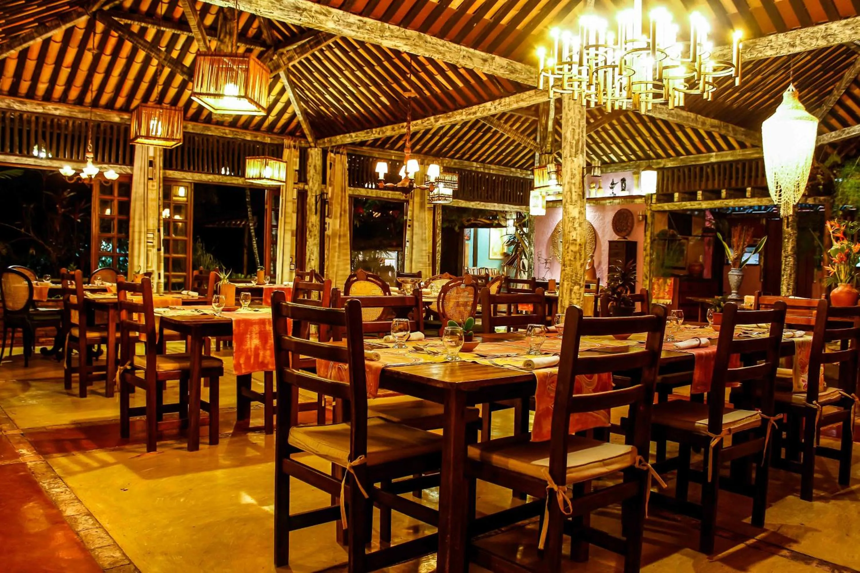 Restaurant/places to eat in Vilangelim Eco-Pousada