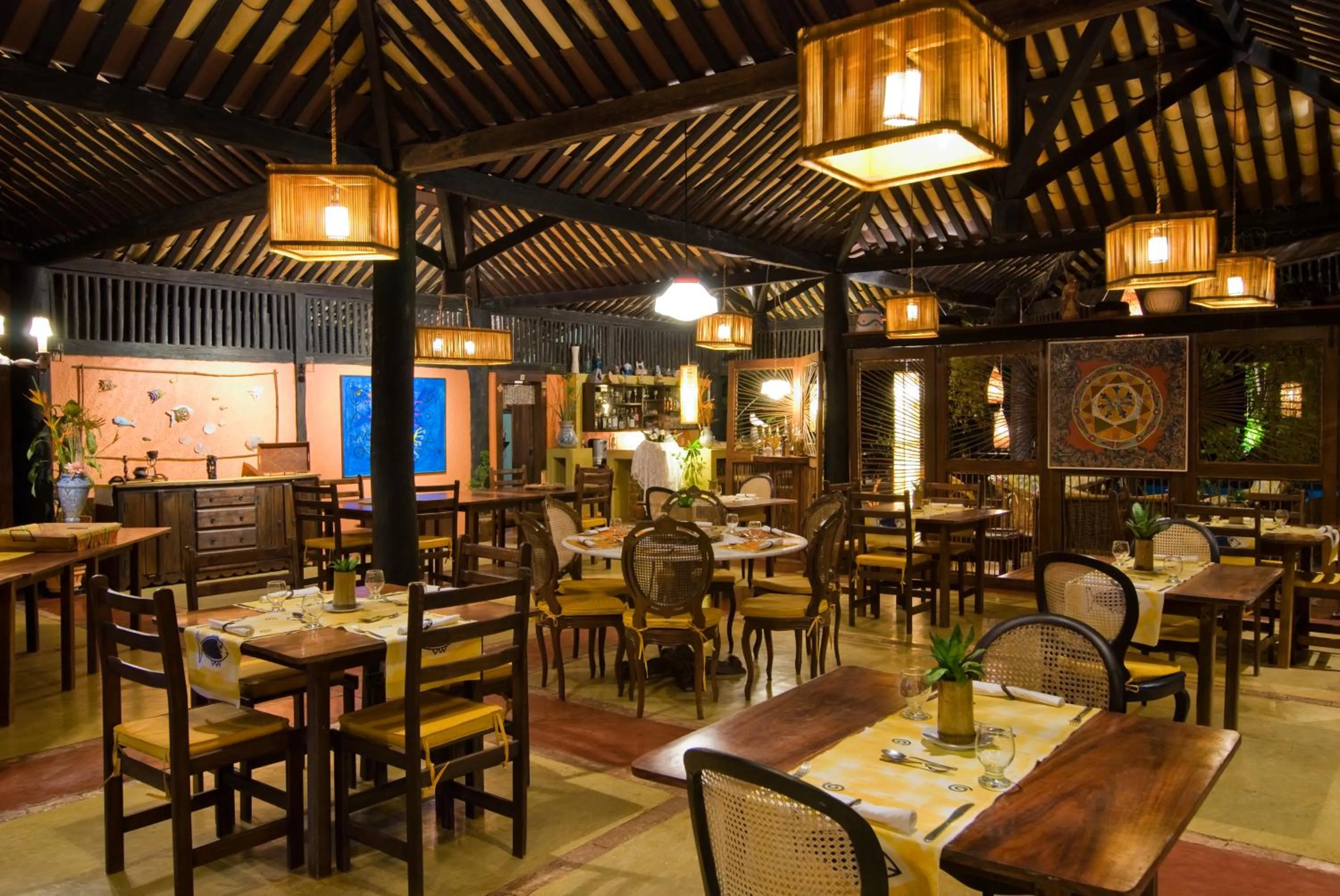 Restaurant/places to eat in Vilangelim Eco-Pousada