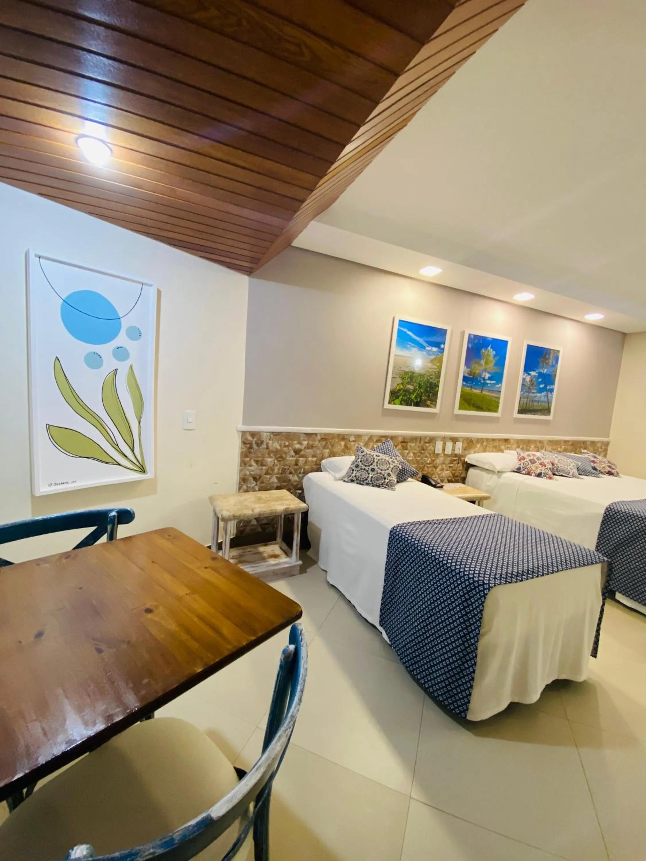 Bed in Hotel Aldeia da Praia