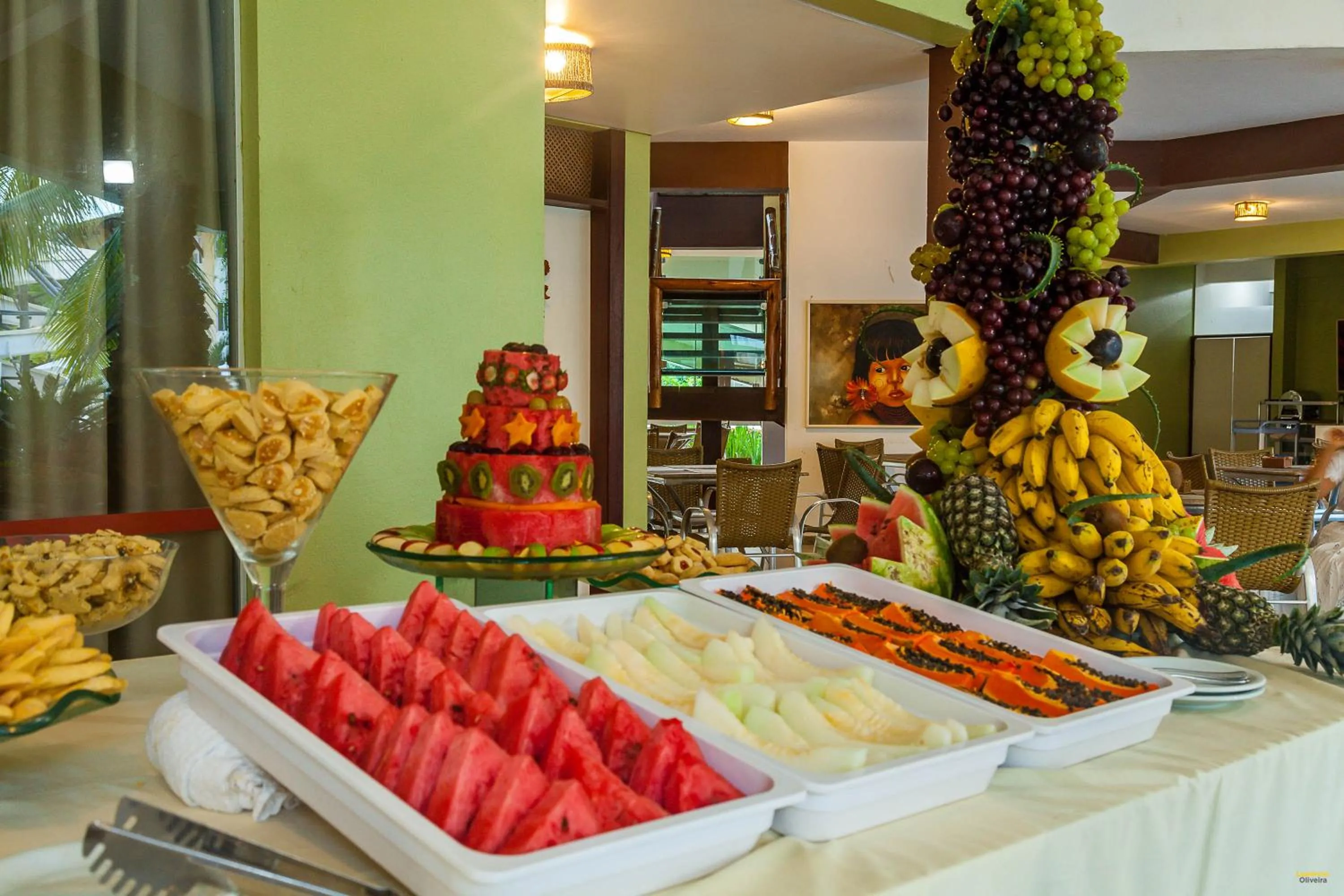 Buffet breakfast in Hotel Aldeia da Praia