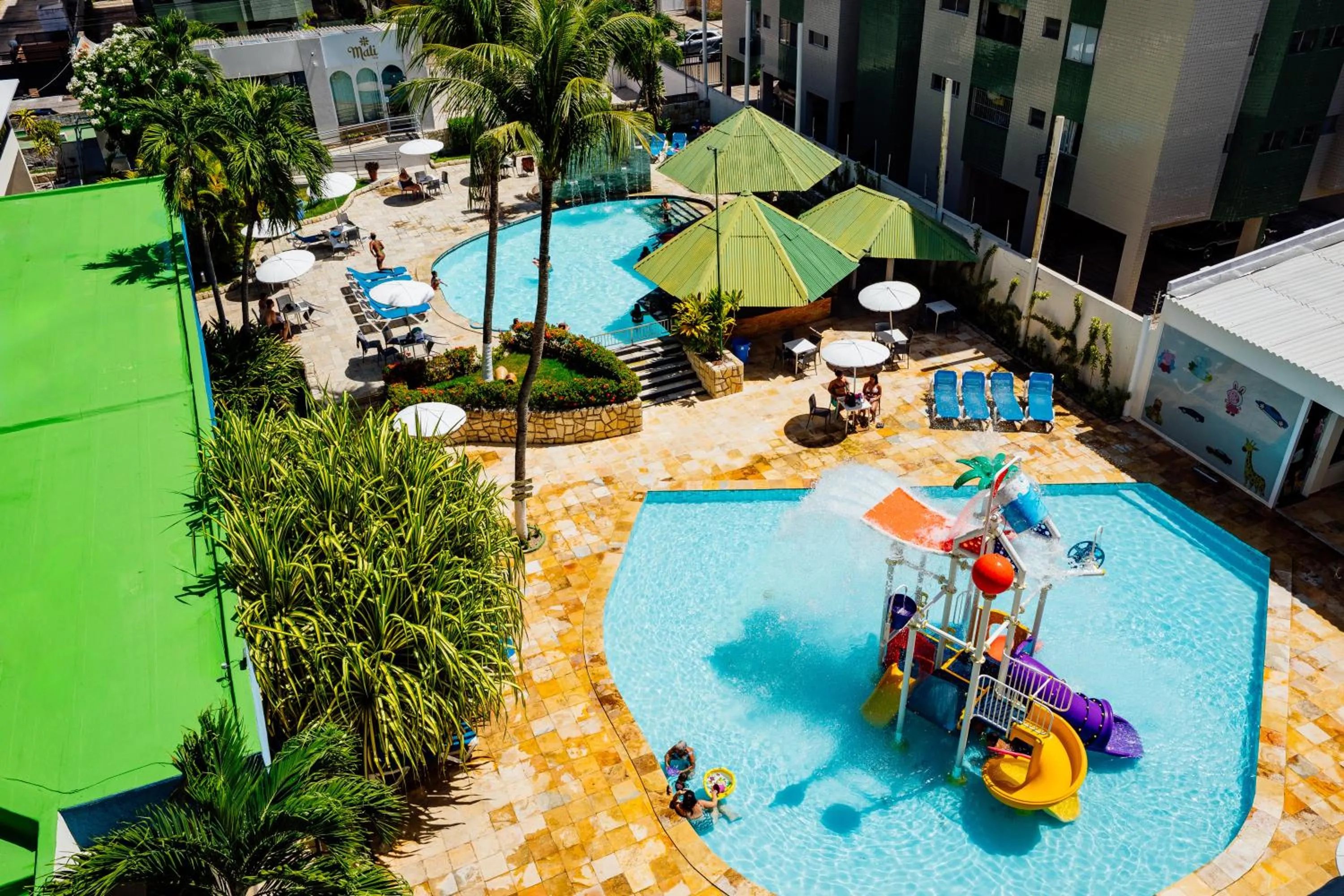 Swimming pool in El Aram Beach & Convention