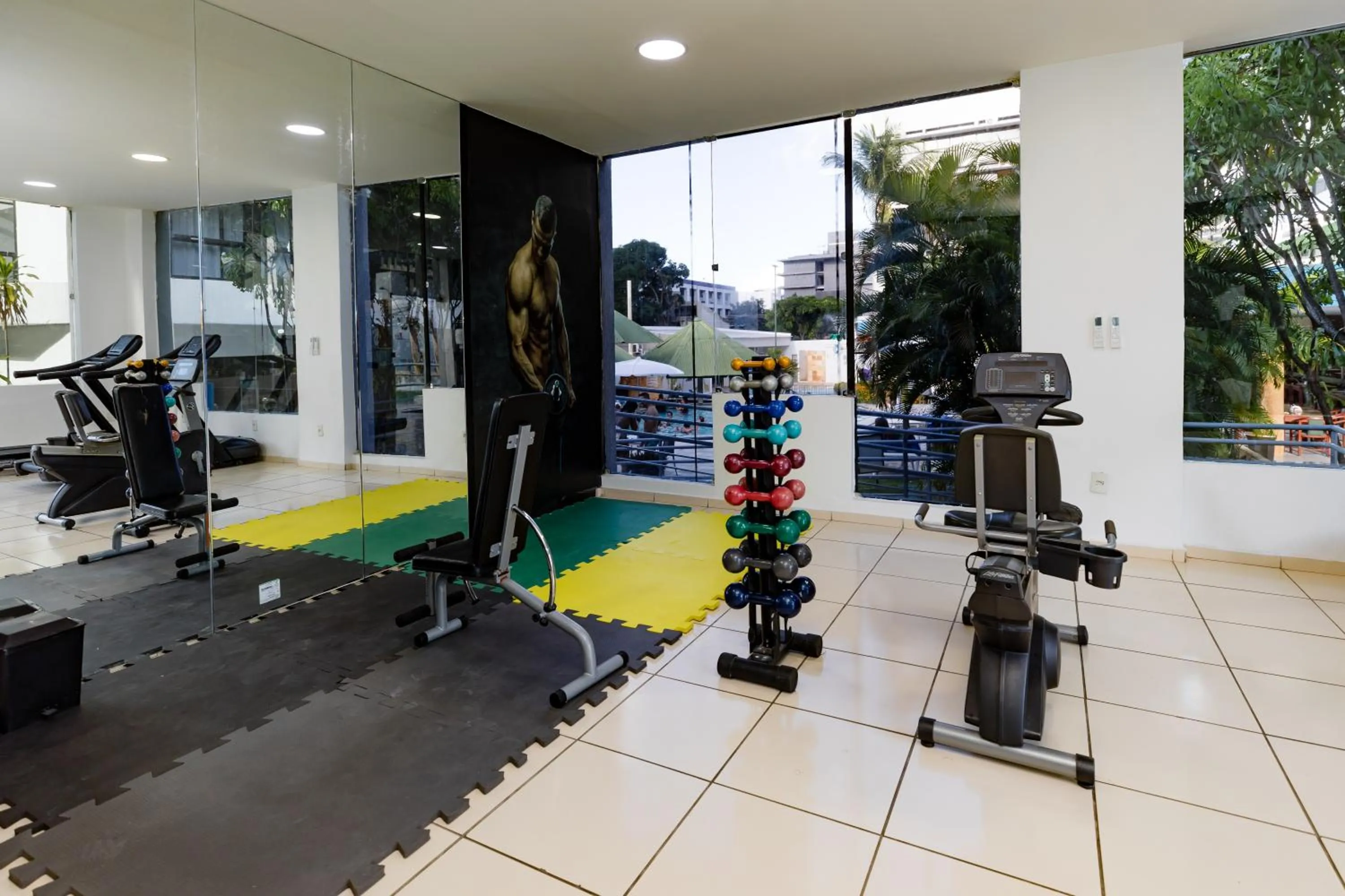 Fitness centre/facilities in El Aram Beach & Convention