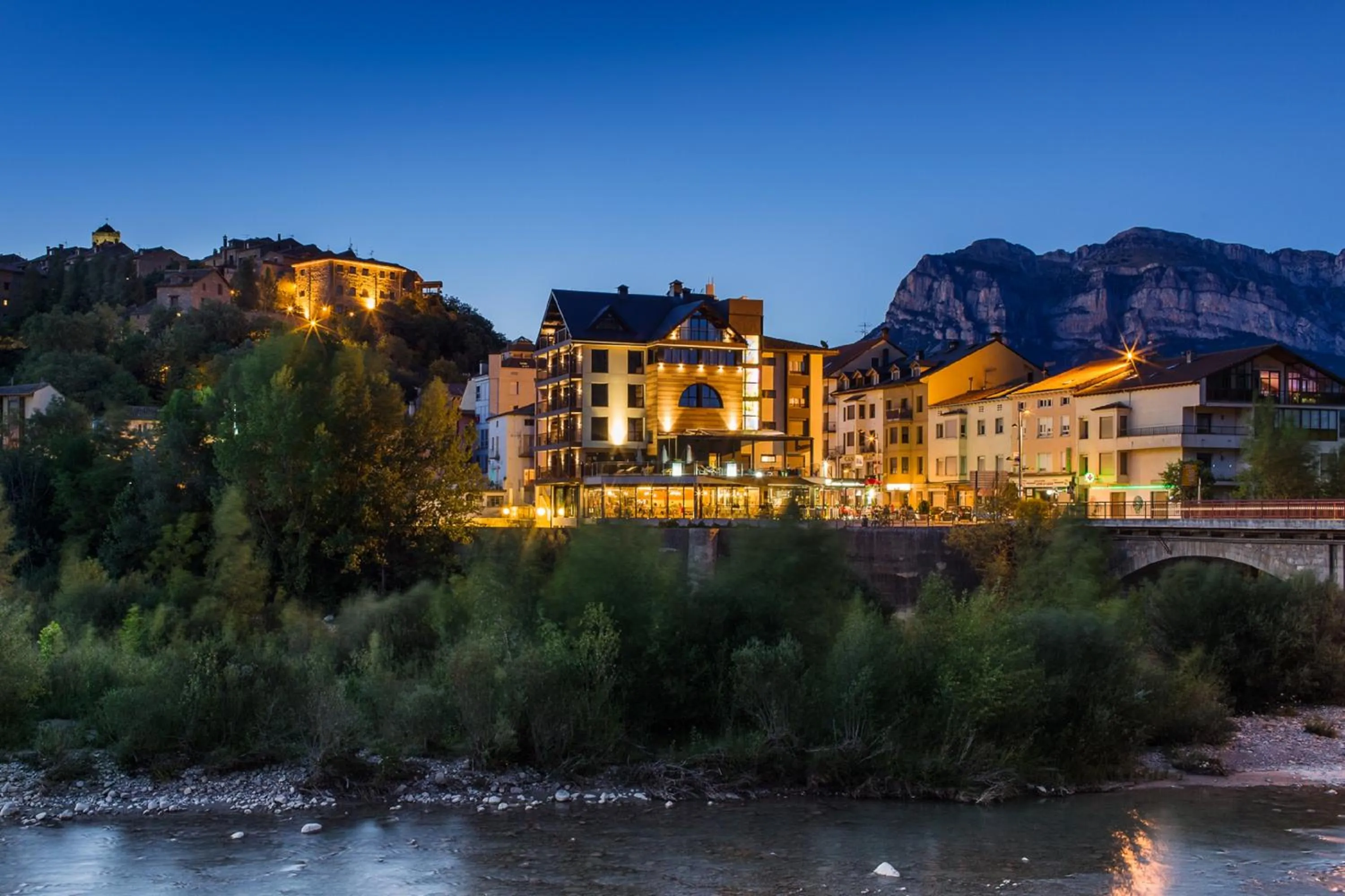 Property building in Alojamientos Ainsa Sanchez