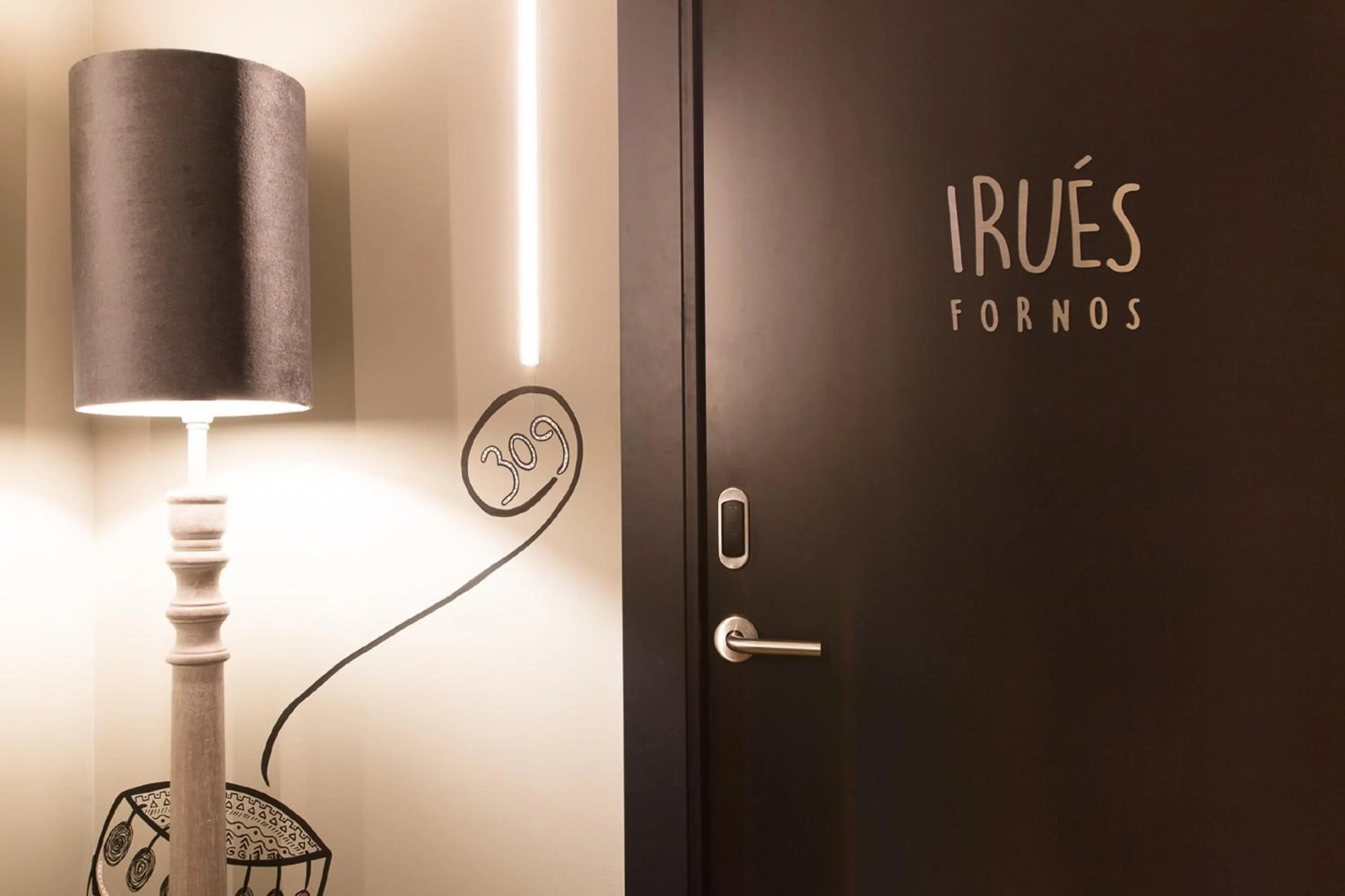 Decorative detail in Alojamientos Ainsa Sanchez