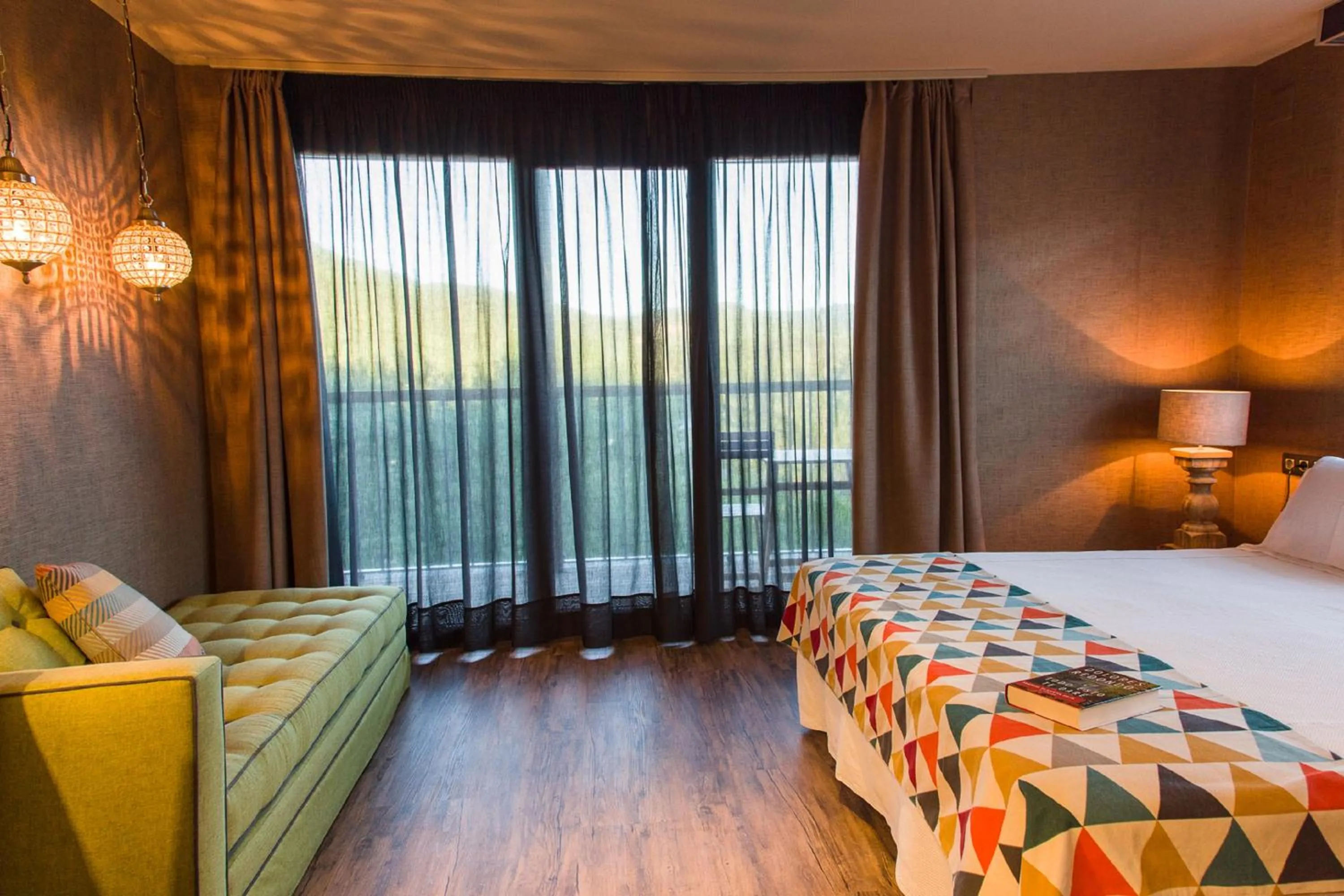 Bed in Alojamientos Ainsa Sanchez