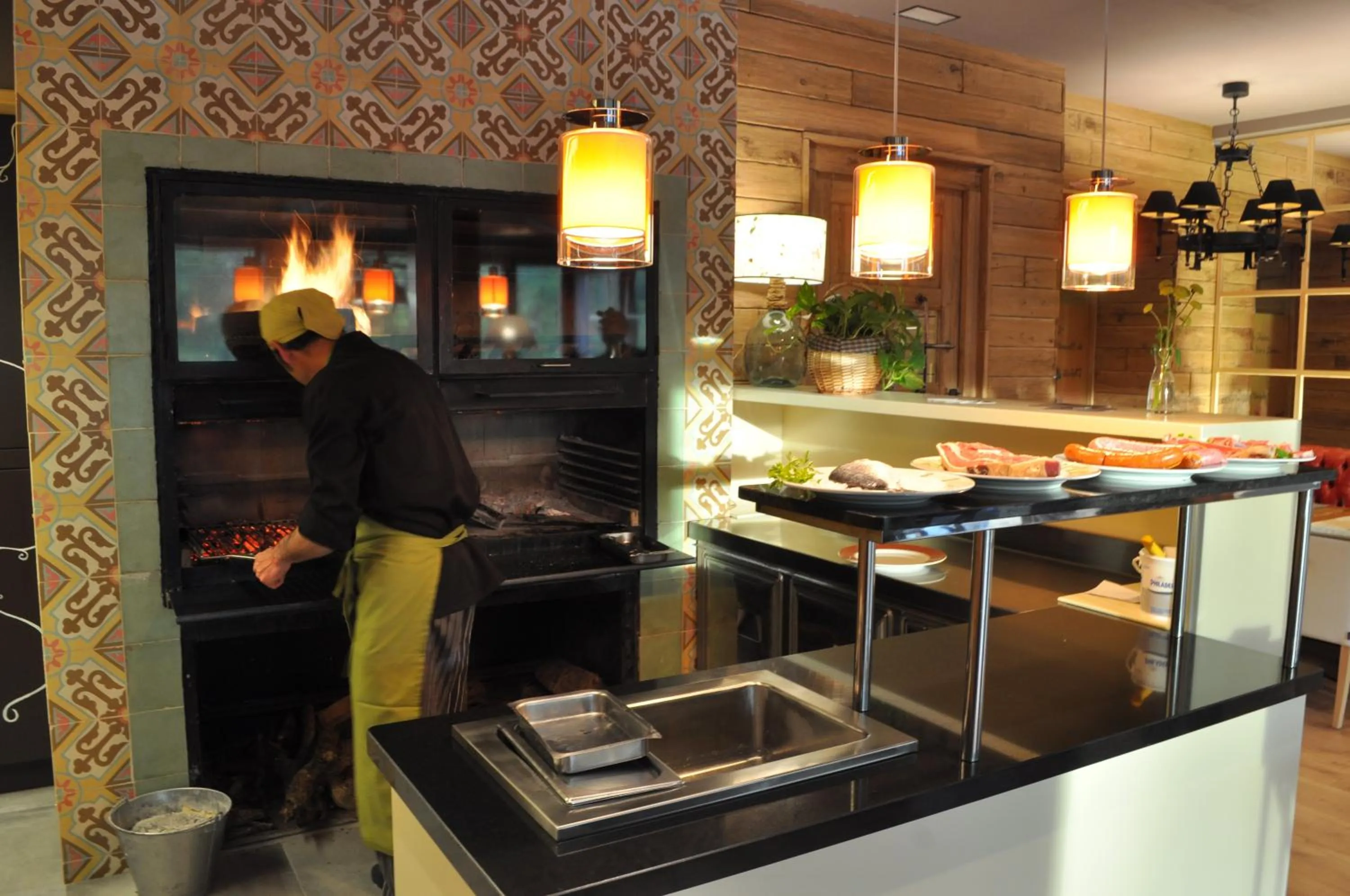 Dinner in Alojamientos Ainsa Sanchez