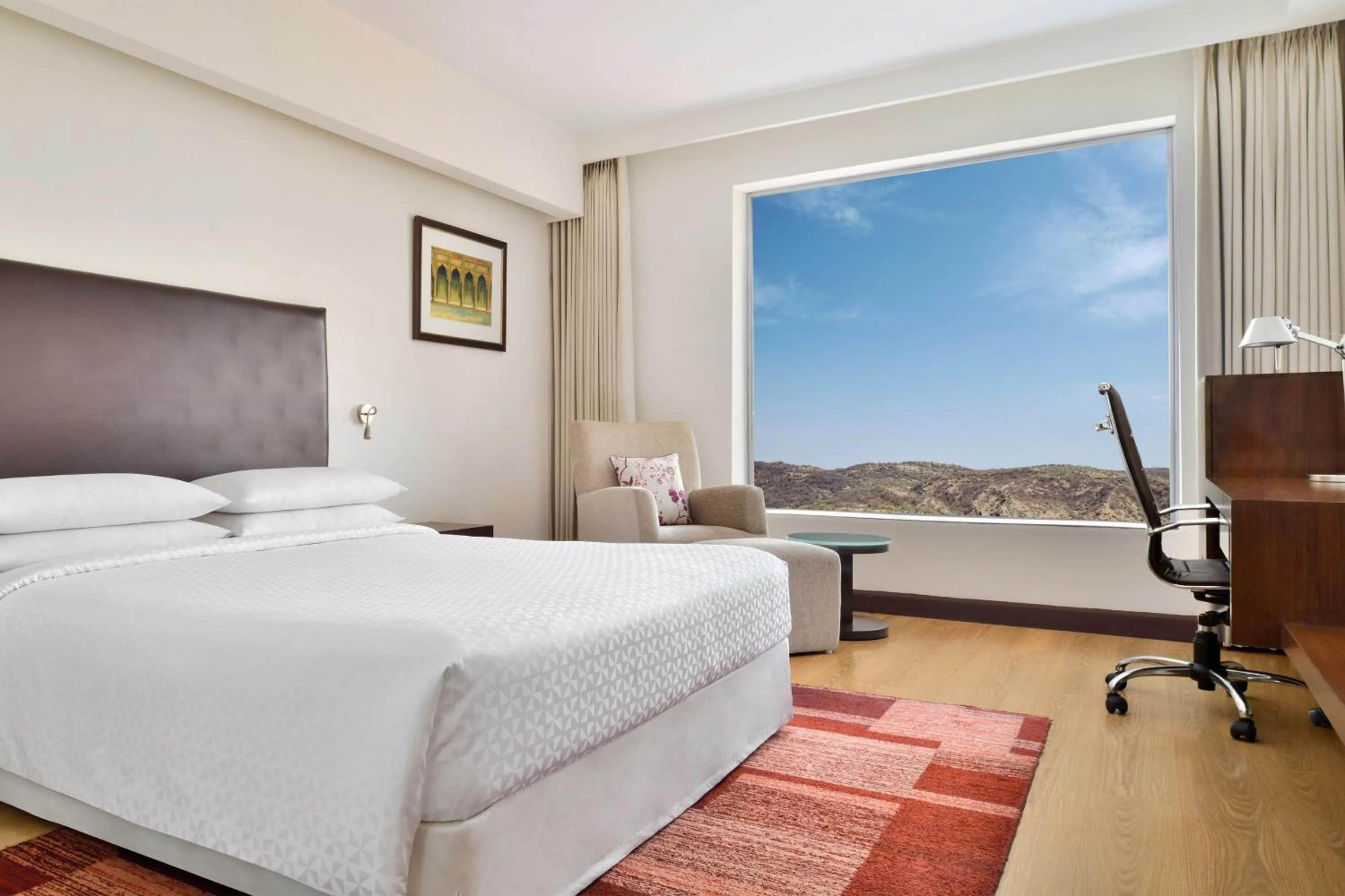 Photo of the whole room, Bed in Four Points by Sheraton Jaipur, City Square