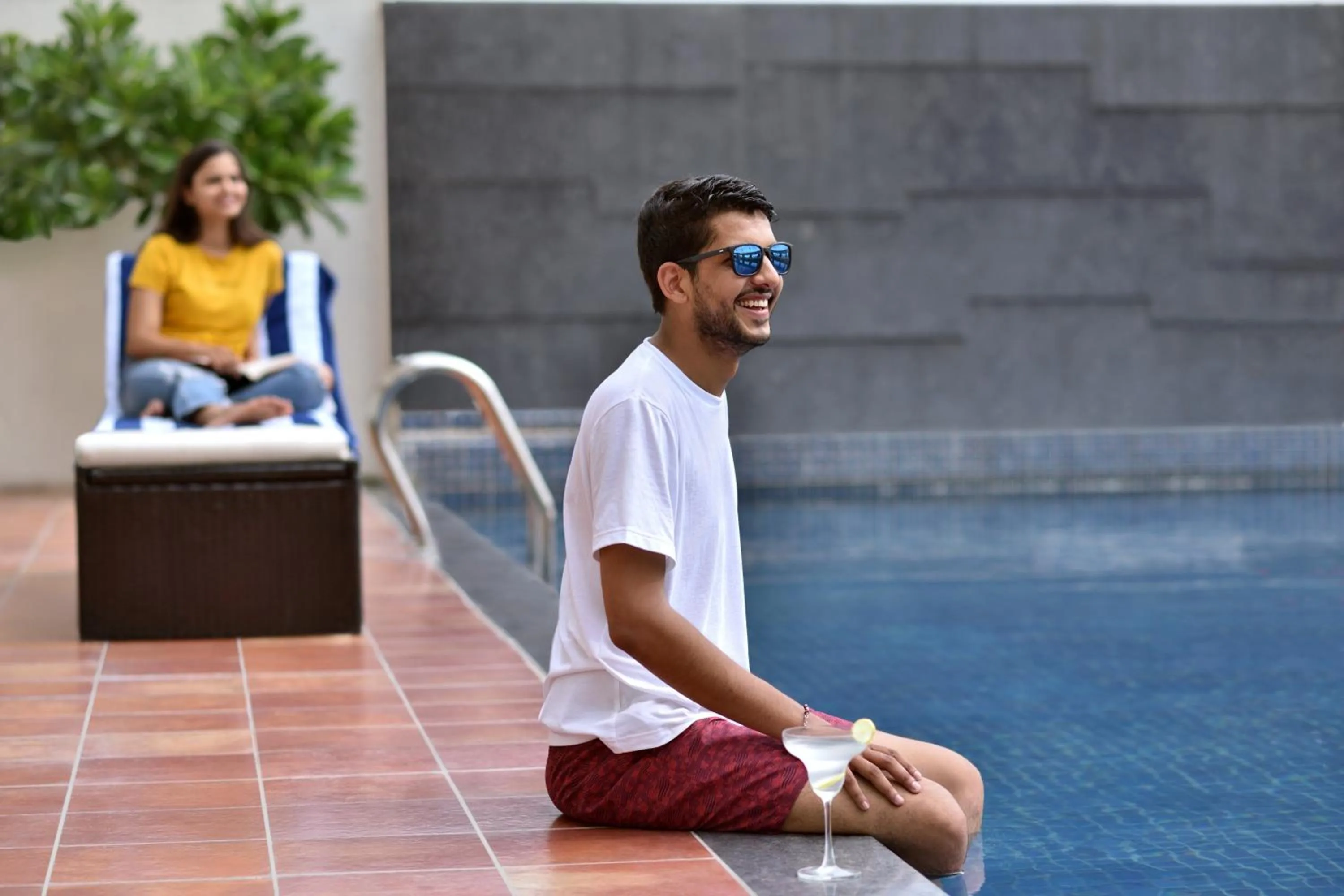 Swimming pool in Four Points by Sheraton Jaipur, City Square