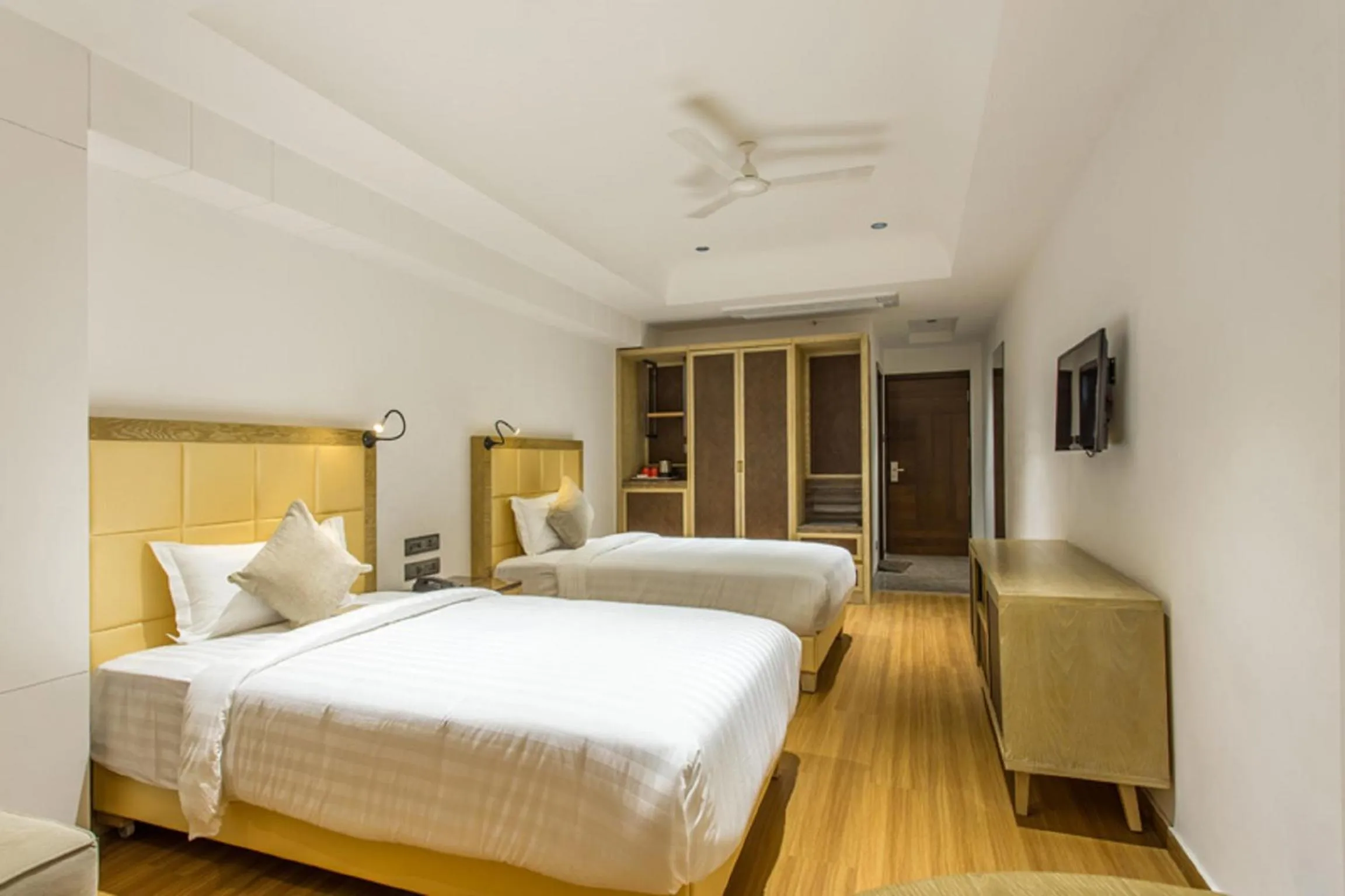 Bed in Hotel Abika Elite