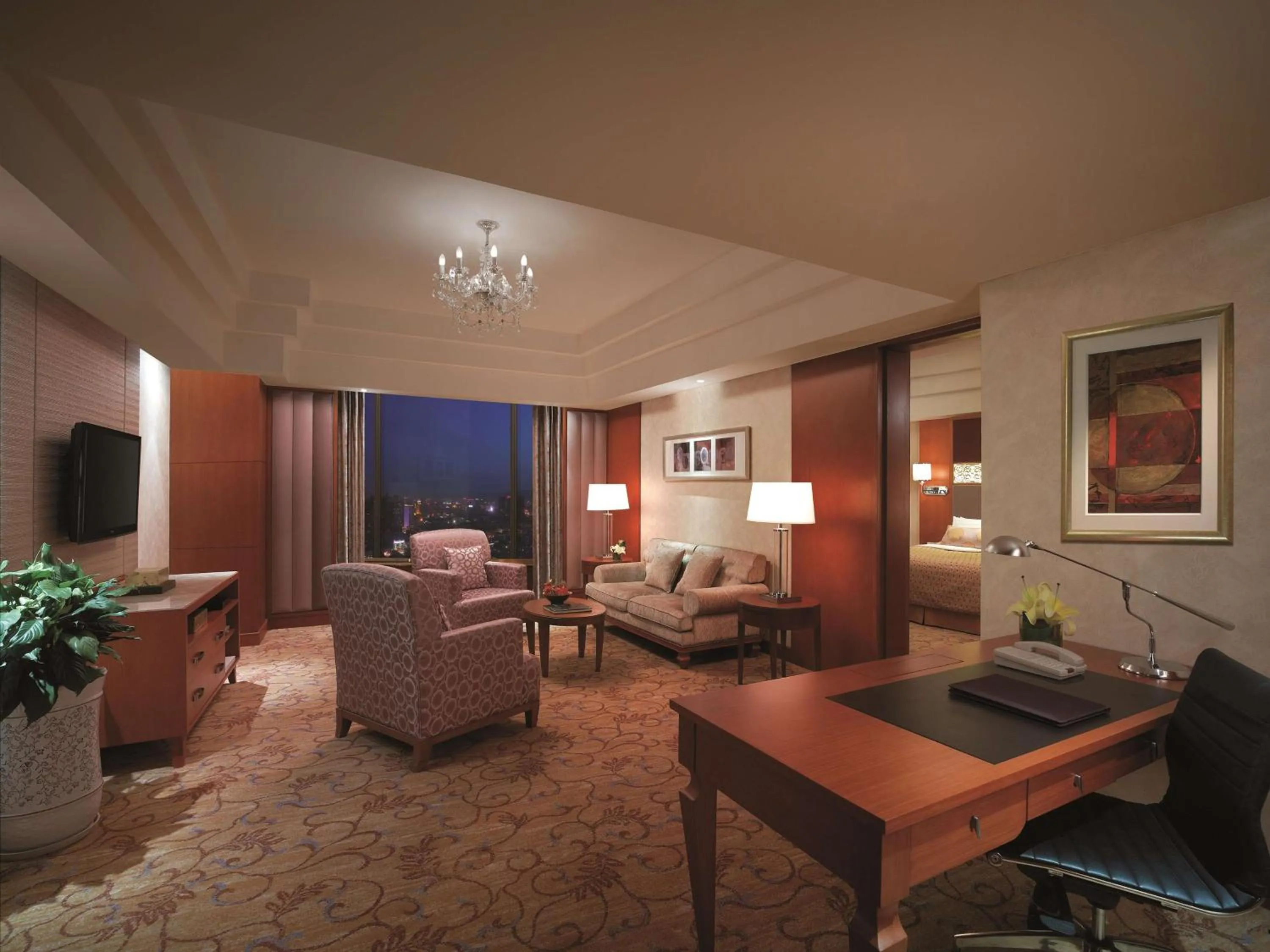 Photo of the whole room in Shangri-La Huhhot