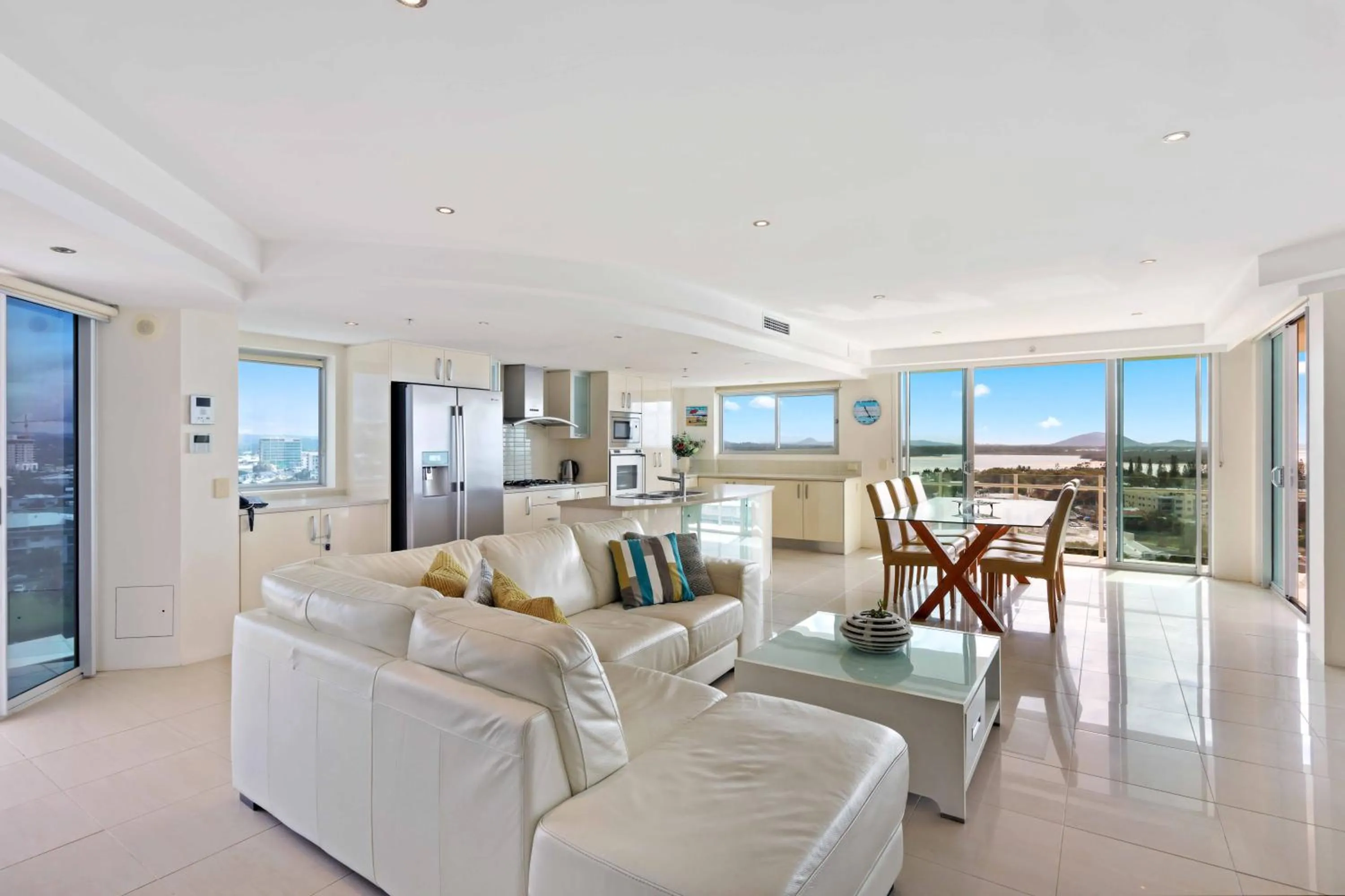 Living room in Aqua Vista Resort