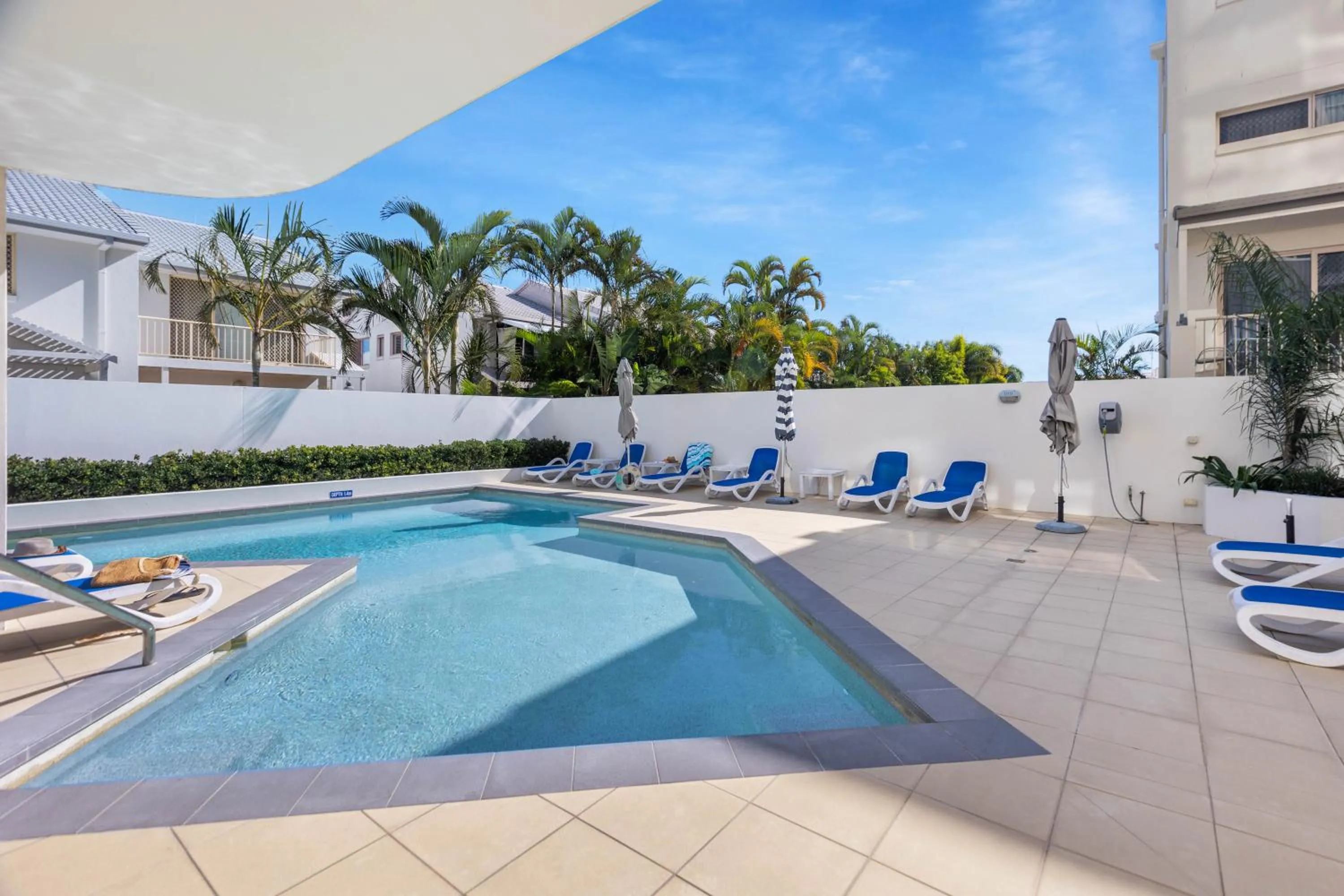 Swimming pool in Aqua Vista Resort