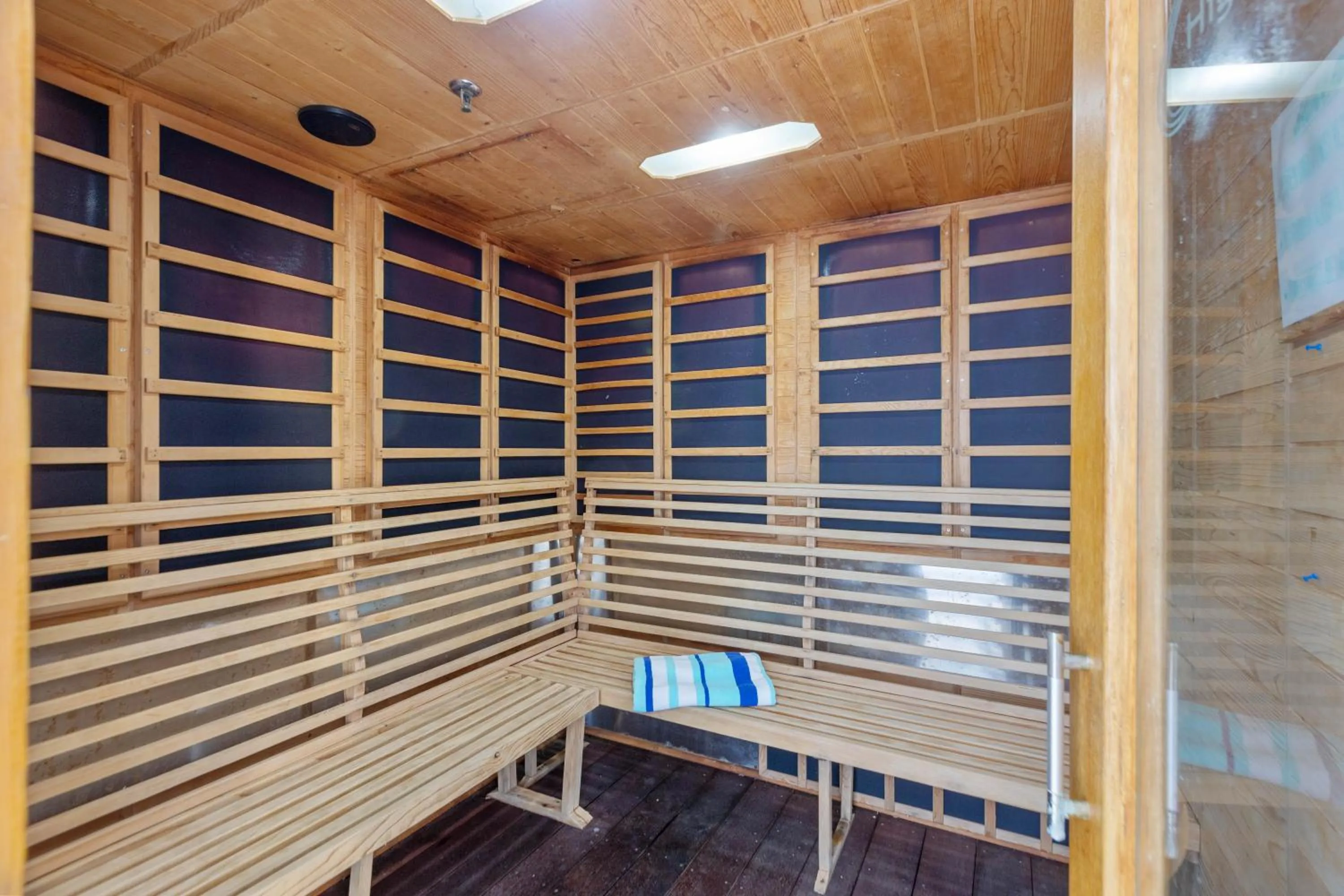 Sauna in Aqua Vista Resort