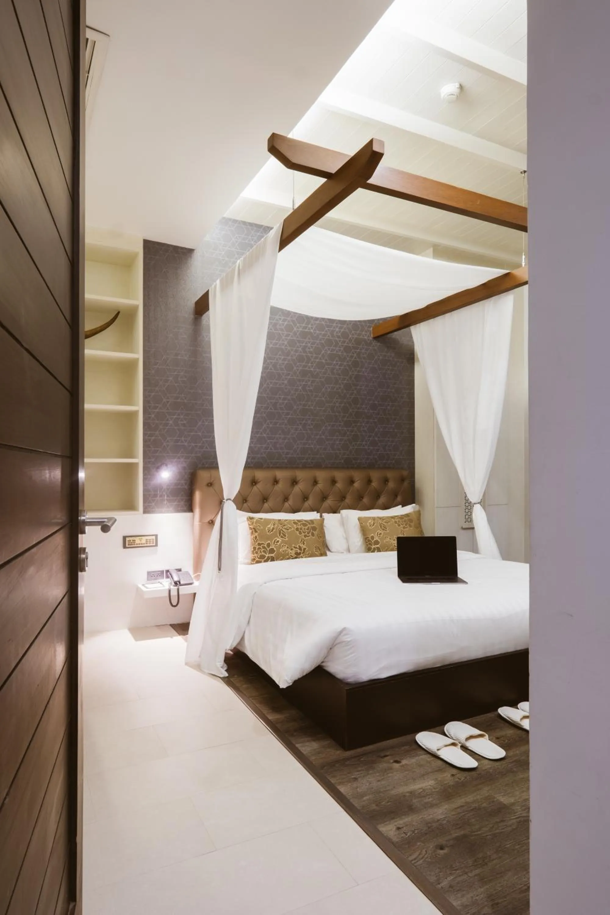 Bedroom, Bed in De Chai Colonial Hotel & Spa - SHA Plus