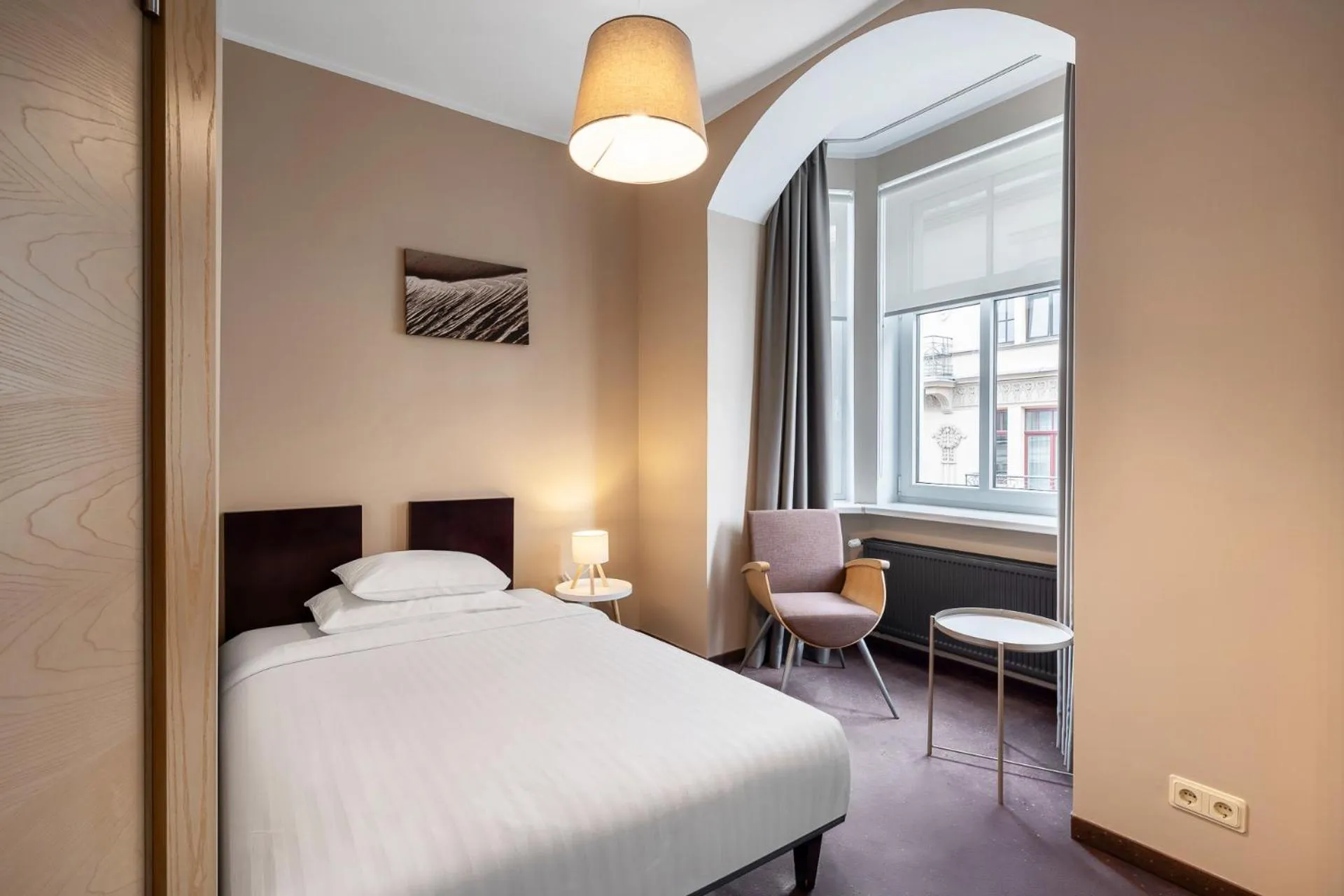 Bedroom, Bed in RIJA Riga City Centre Hotel