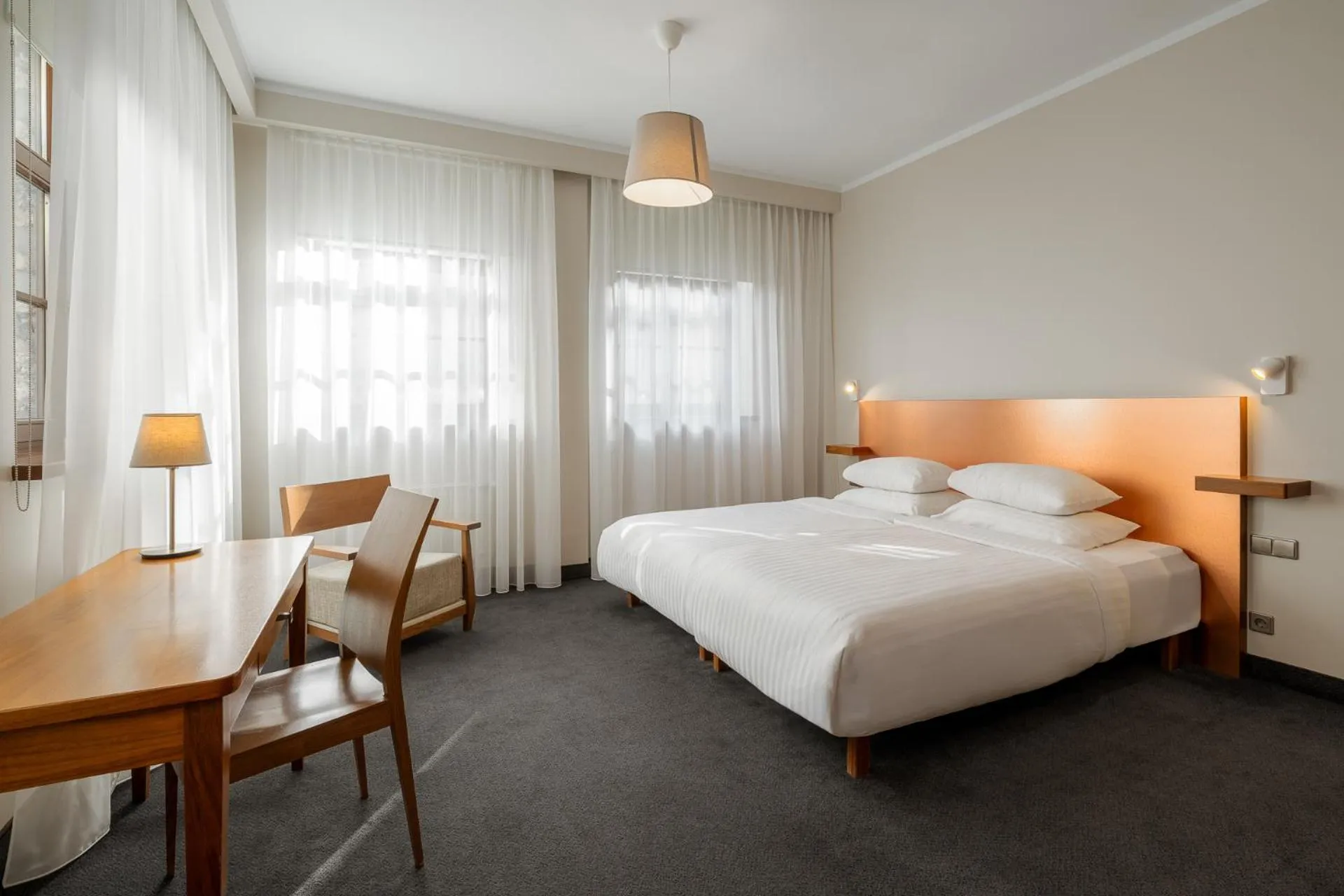 Bed in RIJA Riga City Centre Hotel