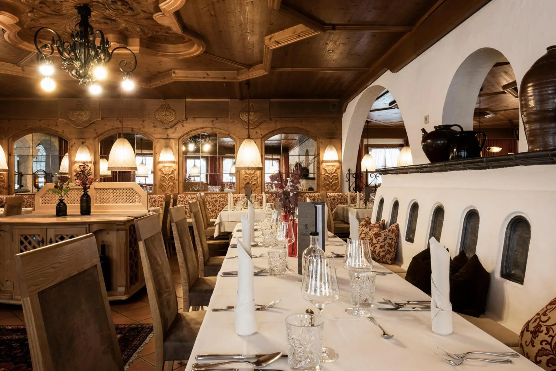 Restaurant/places to eat in Hotel Medrazerhof