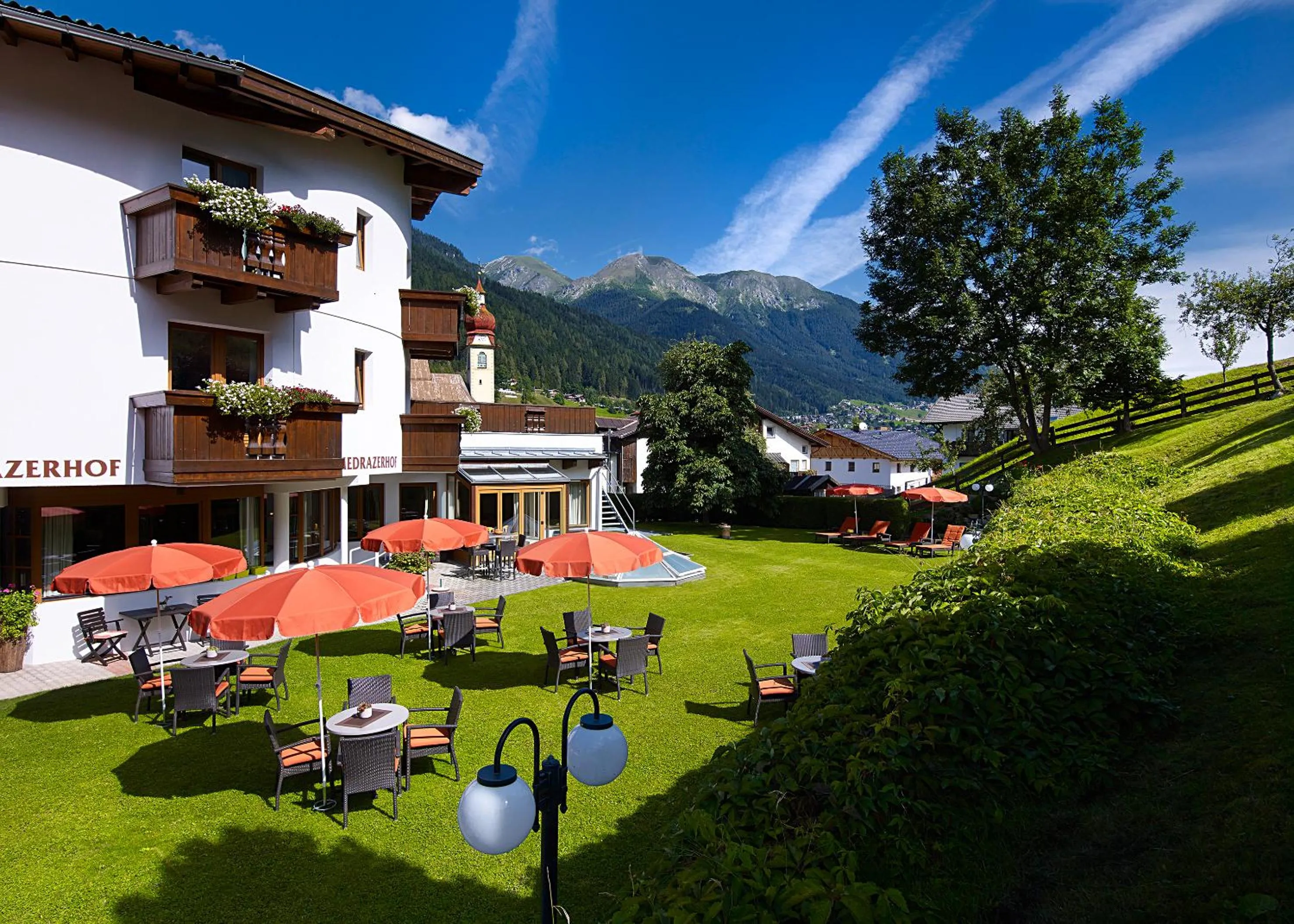 Facade/entrance in Hotel Medrazerhof