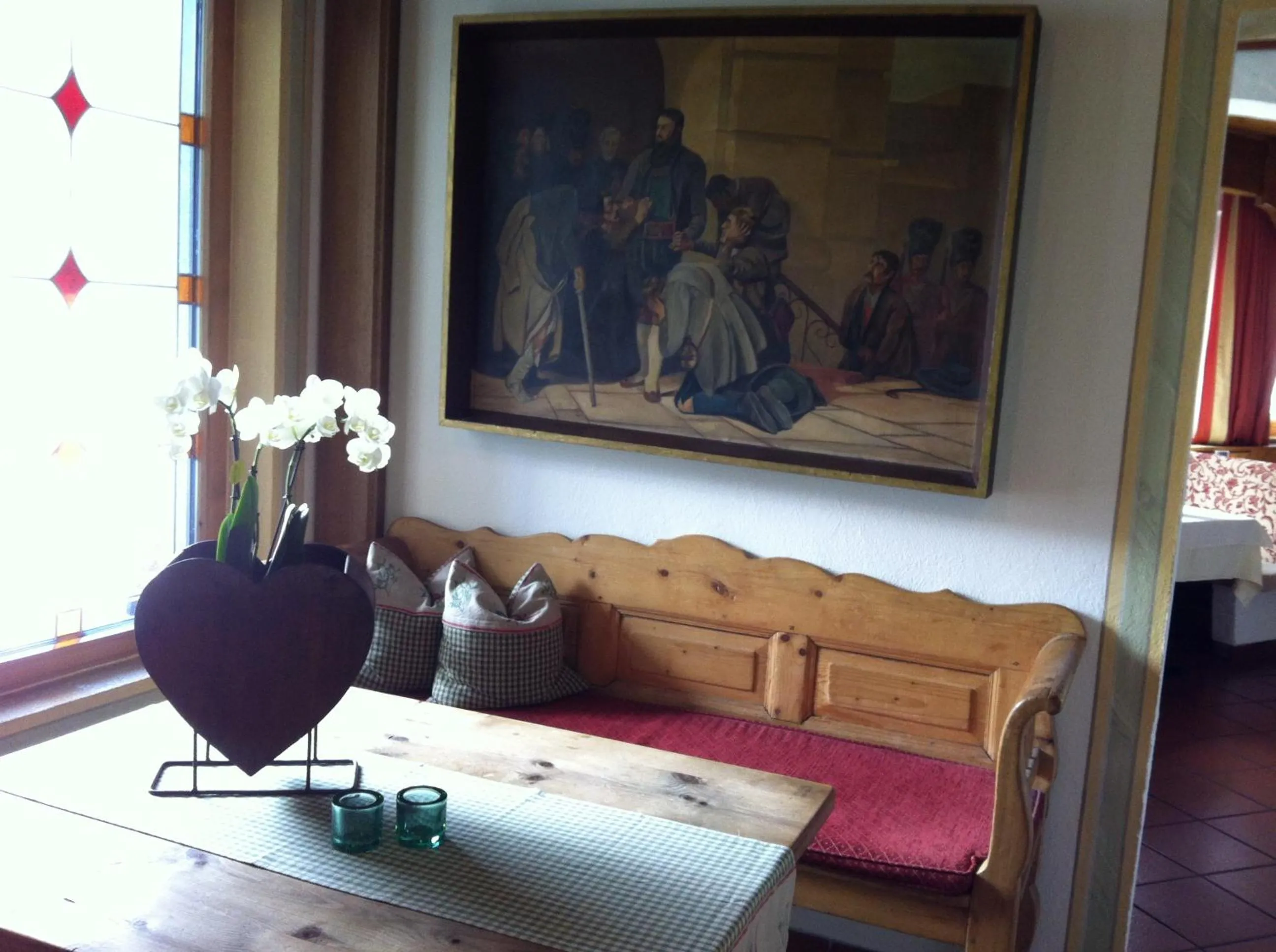 Restaurant/places to eat in Hotel Medrazerhof