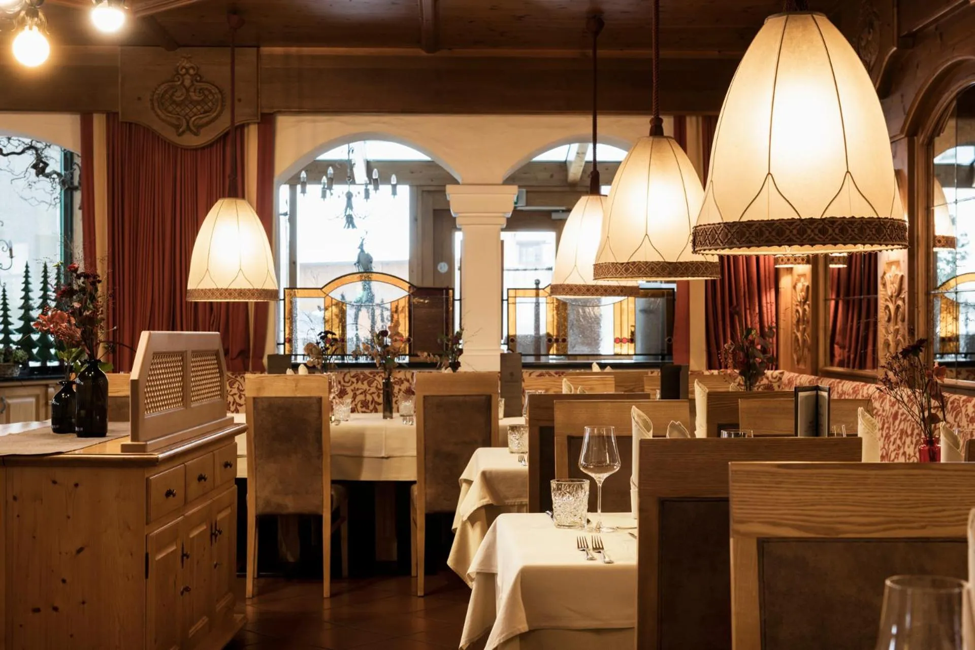 Restaurant/places to eat in Hotel Medrazerhof