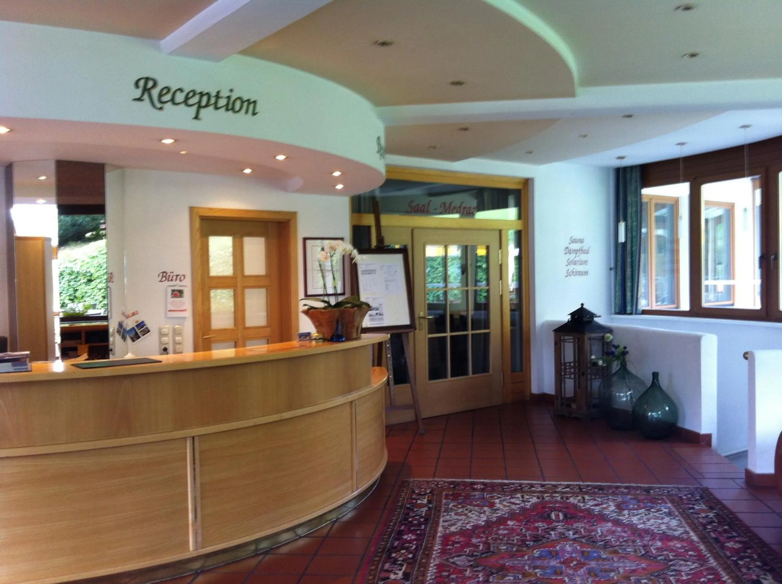 Lobby or reception in Hotel Medrazerhof