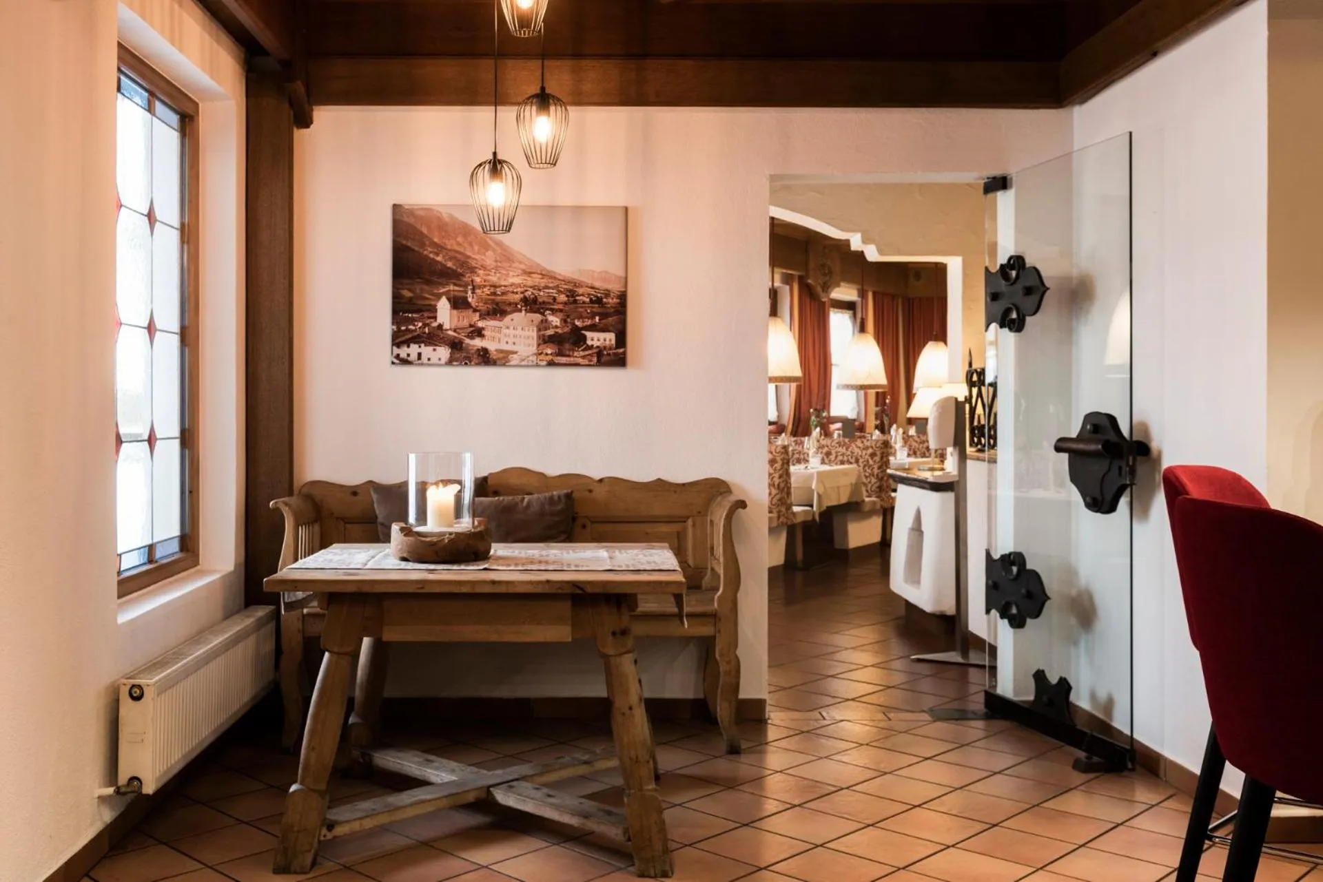 Restaurant/places to eat in Hotel Medrazerhof