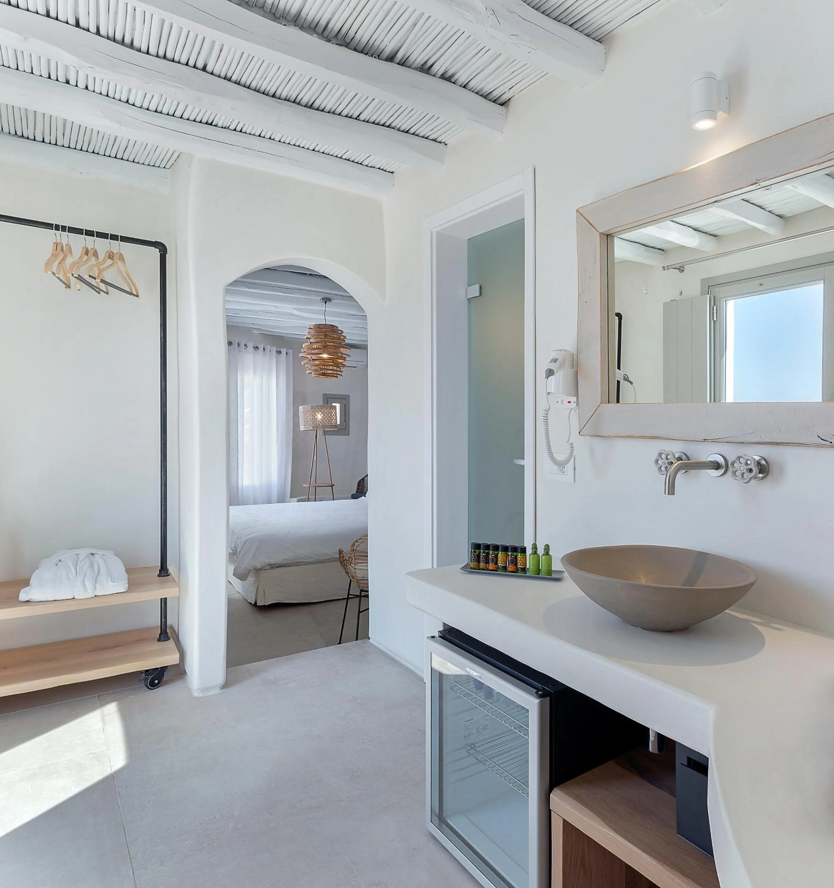 Bed in Legacy Suites