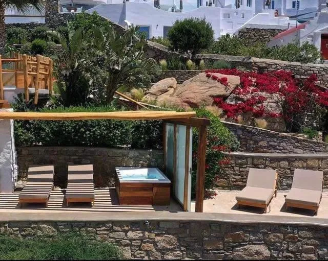 Patio in Legacy Suites