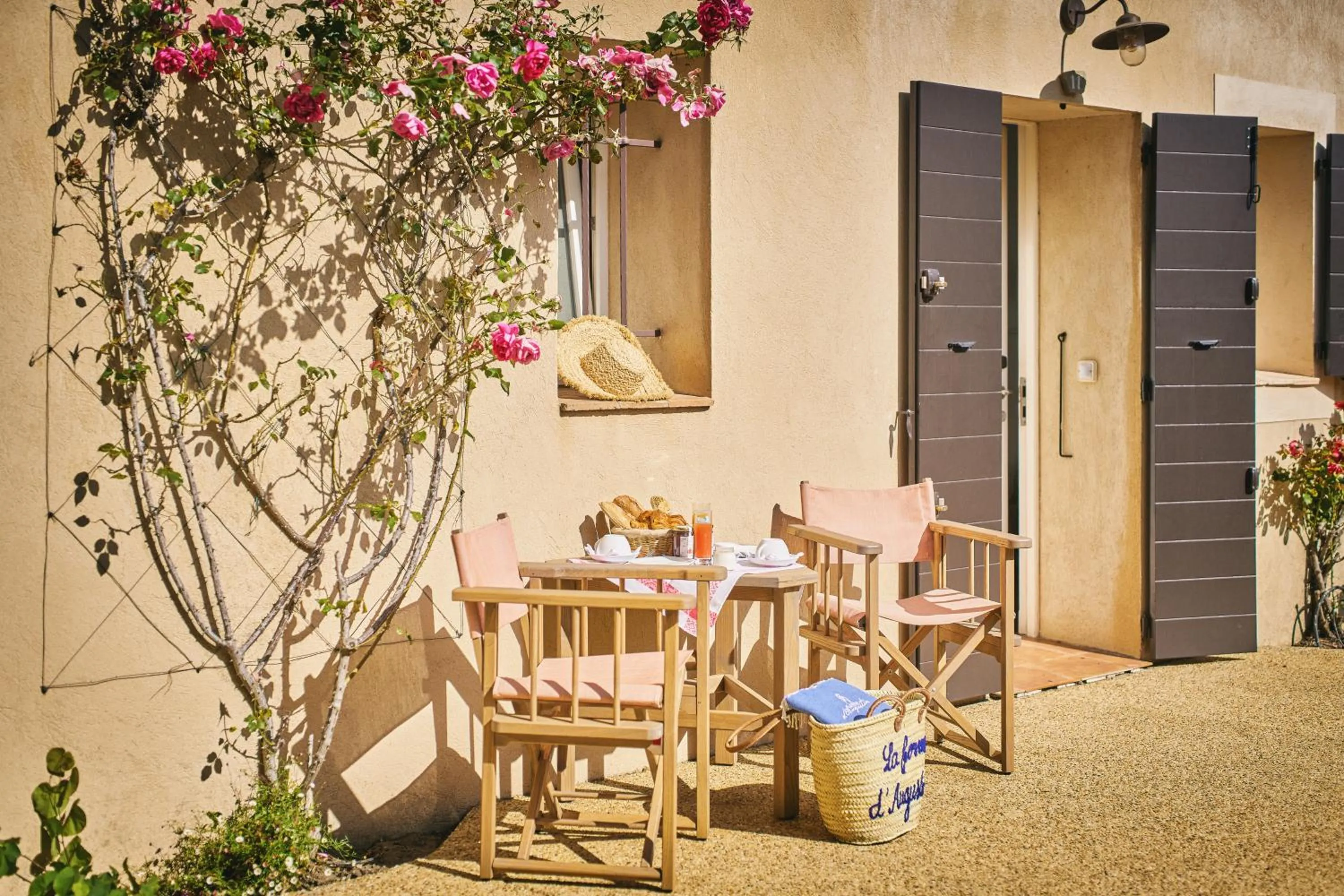 Patio in La Ferme D'Augustin