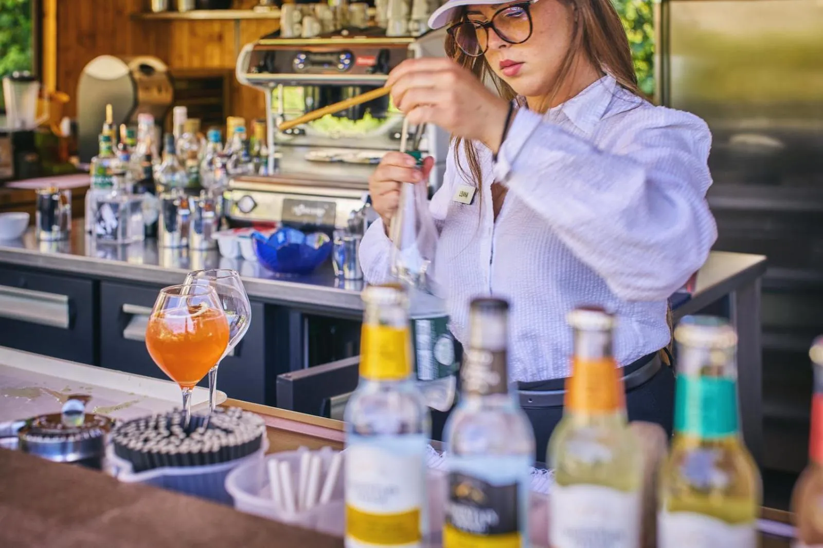 Lounge or bar in La Ferme D'Augustin