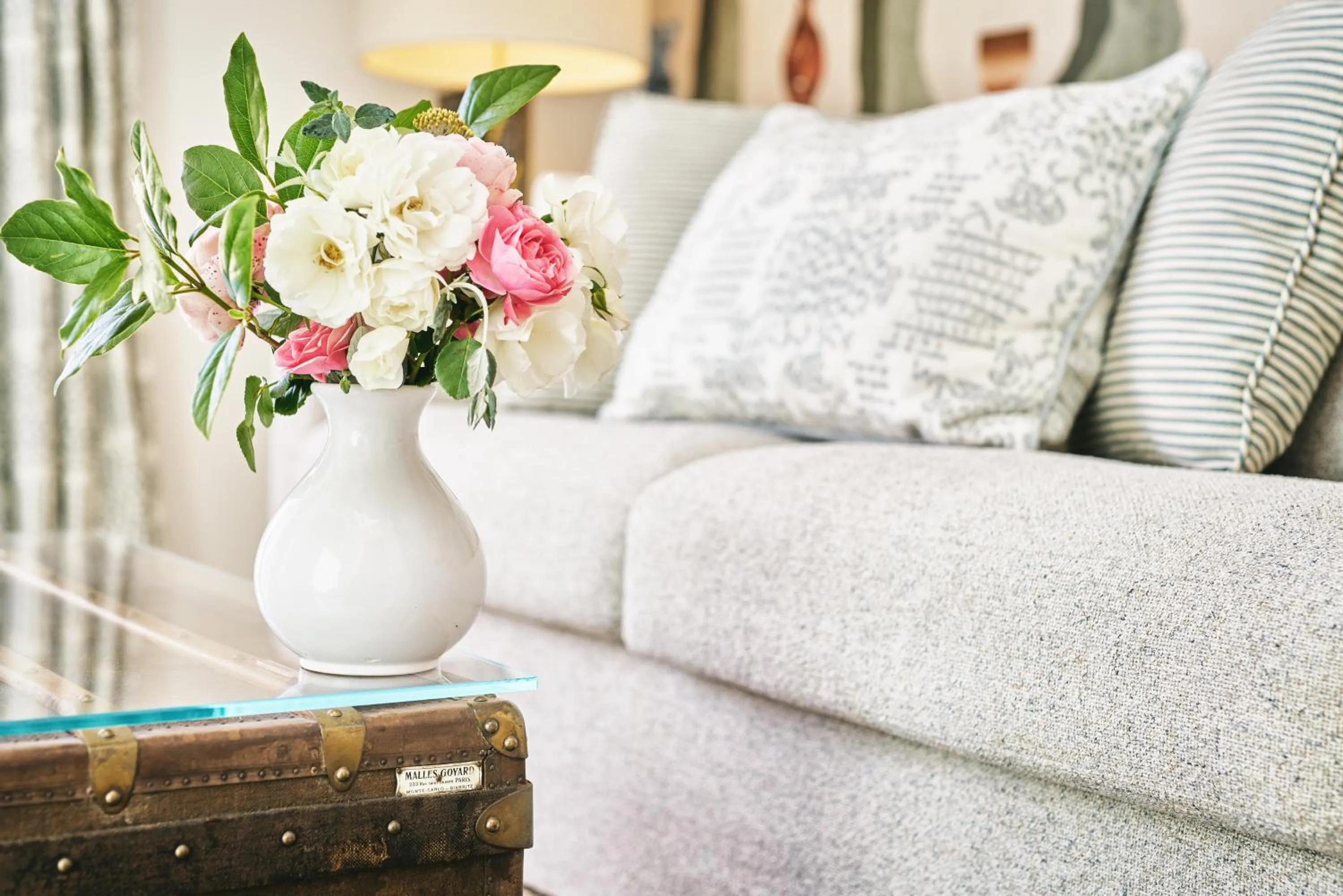 Living room in La Ferme D'Augustin