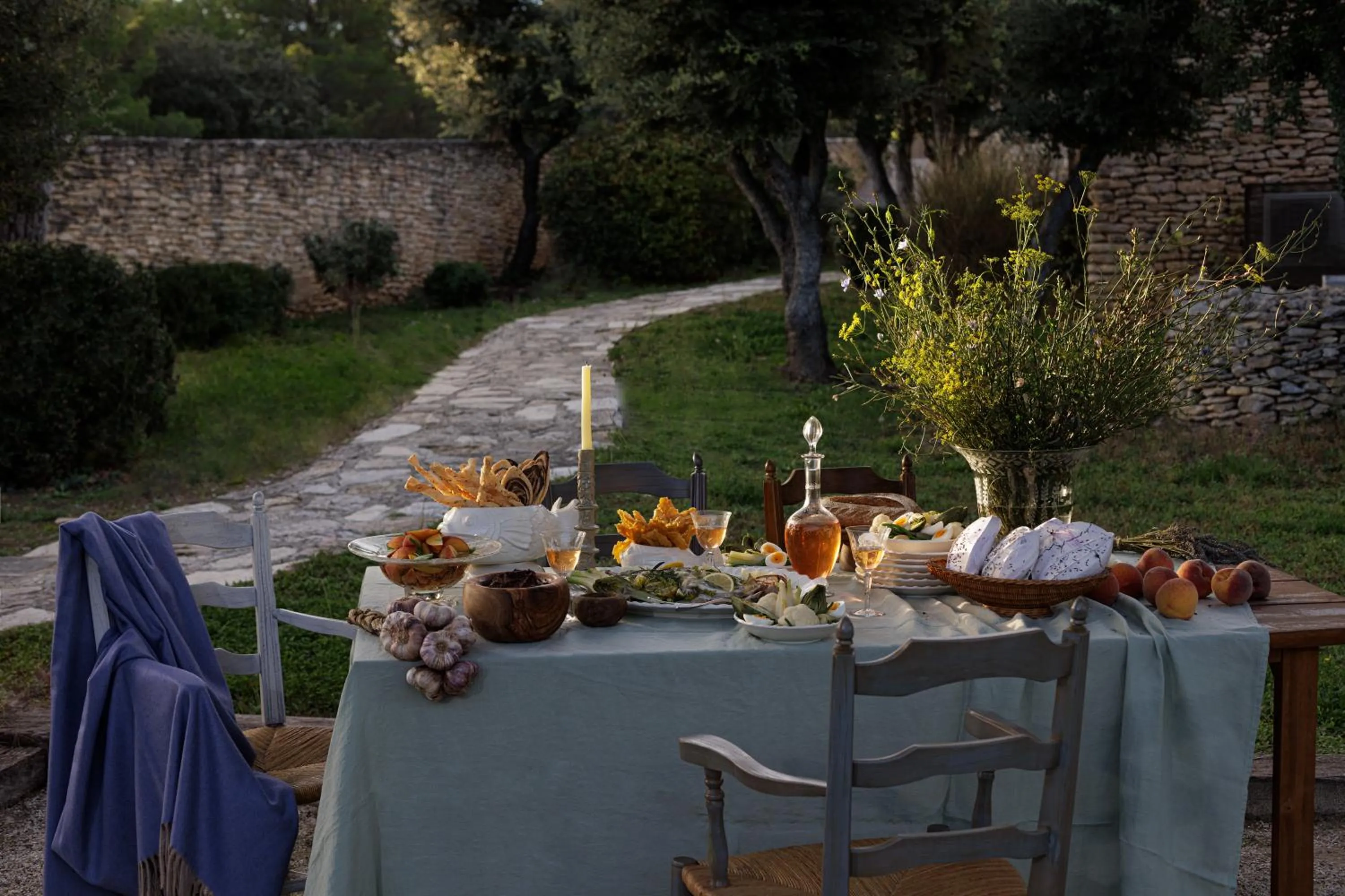 Garden in Le Phébus & Spa – Relais & Châteaux