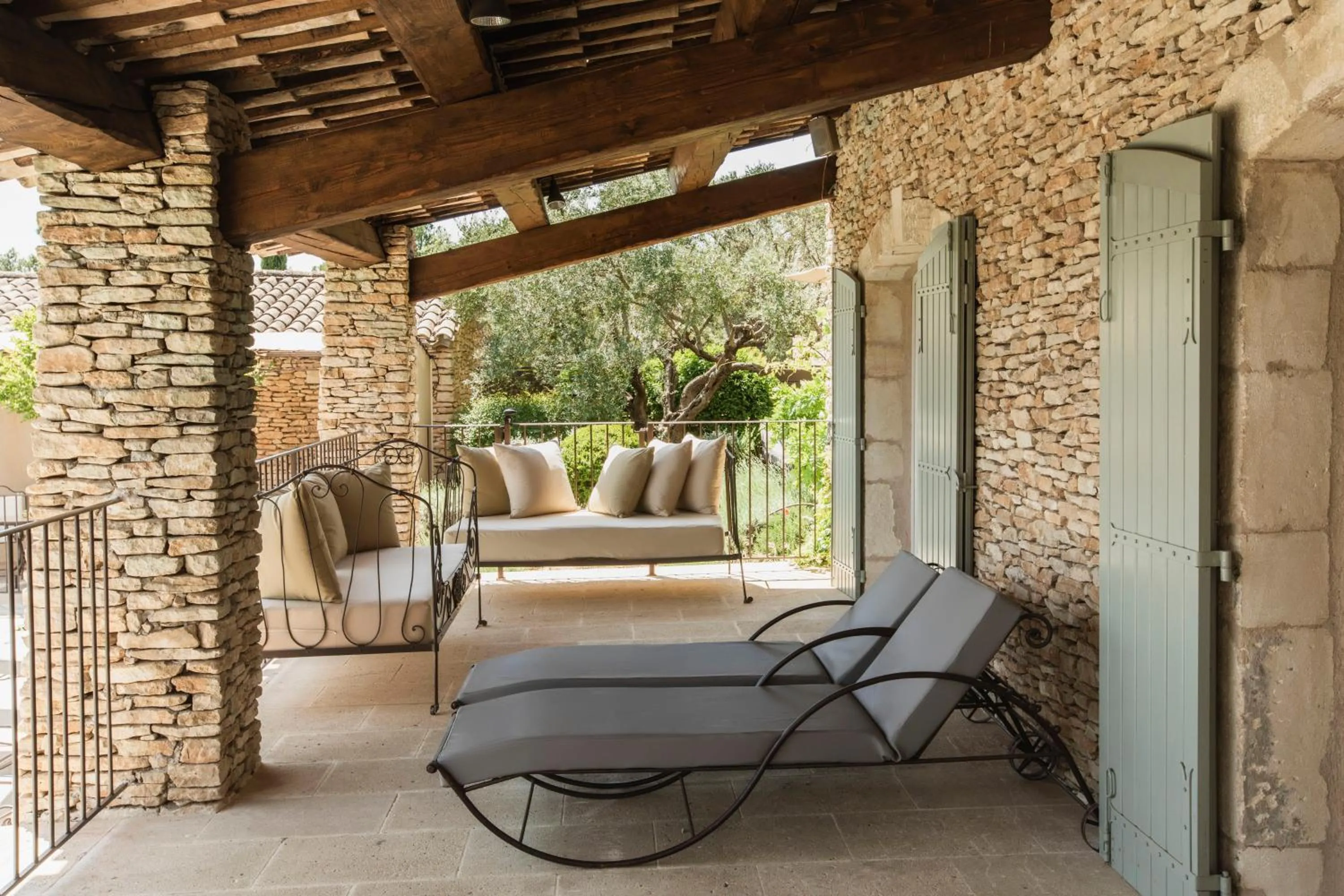 Balcony/Terrace in Le Phébus & Spa – Relais & Châteaux