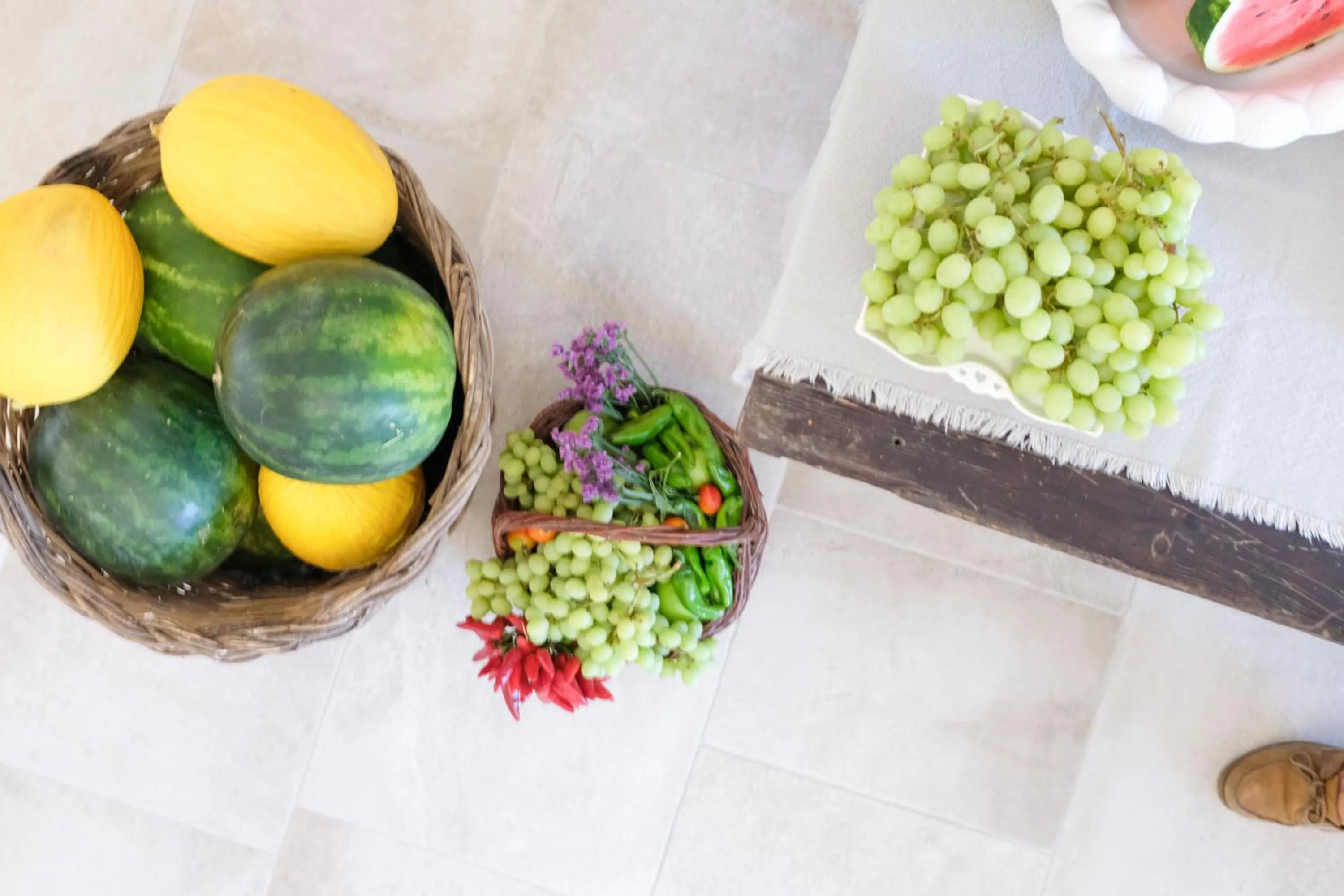 Food close-up in Masseria Fontana di Vite